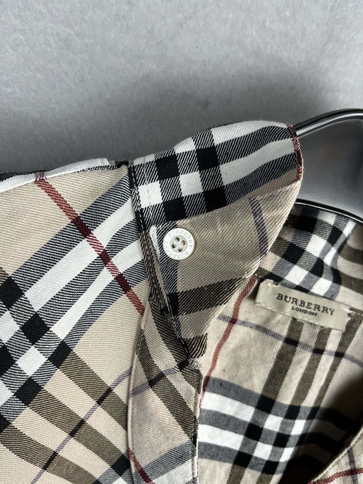 Burberry × Vintage Burberry vintage shirt Size US S / EU 44-46 / 1 - 4 Thumbnail