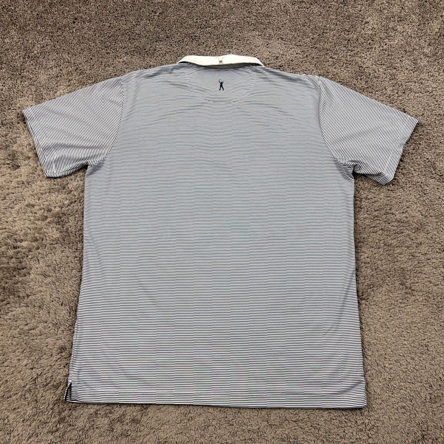 Mizzen+Main Mizzen+Main Shirt Mens XL Blue Polo Performance Stretch Short Sleeve Breathable Polo Shirt Mulitfit? (Note: Original title words used; no additions) Size US XL / EU 56 / 4 - 4 Thumbnail