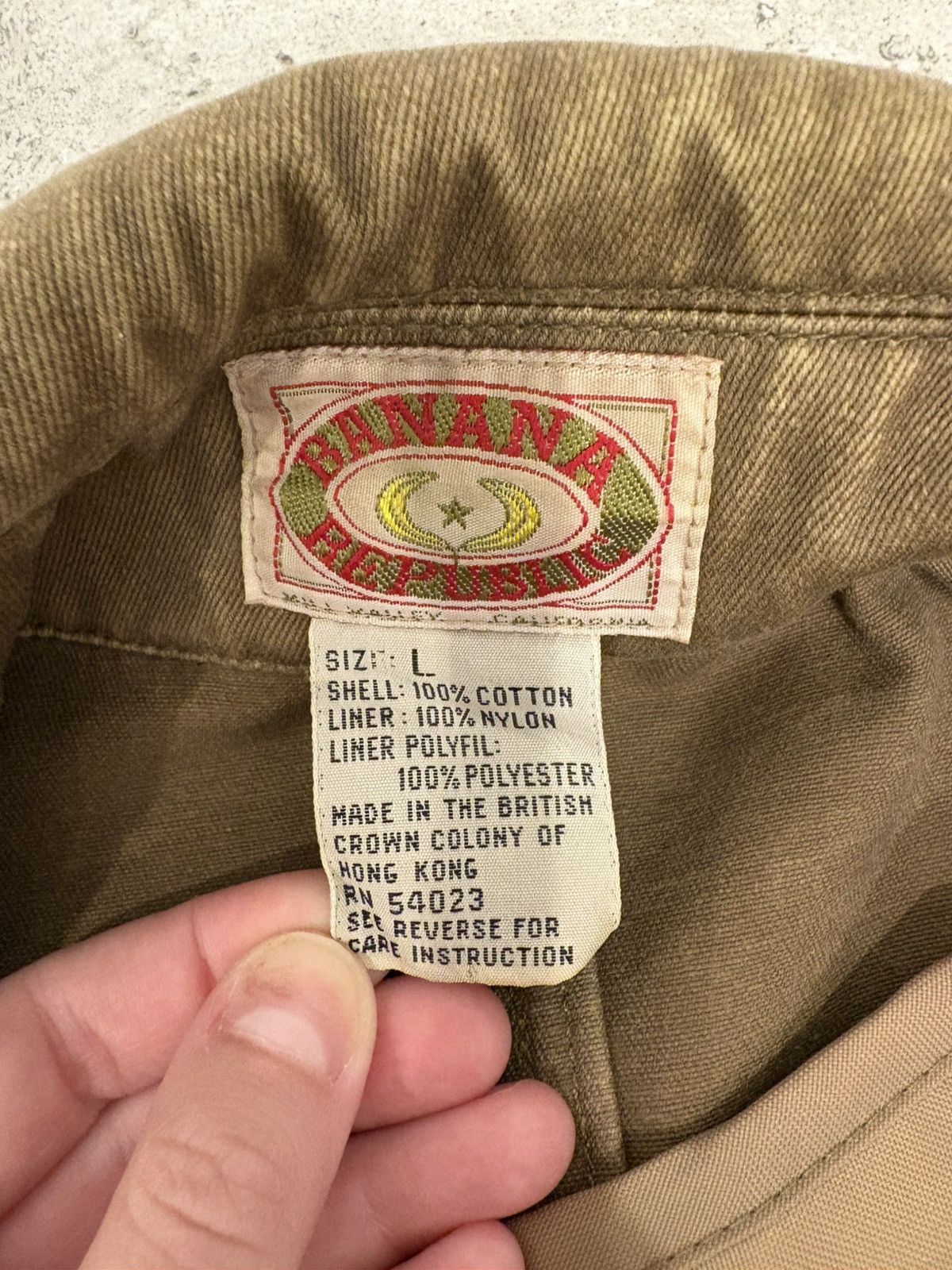 Banana Republic × Vintage 1980s Vintage Banana Republic Jacket Size US L / EU 52-54 / 3 - 6 Thumbnail