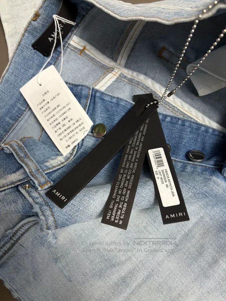 Amiri Amiri Size 31 Patch jeans with holes Size US 31 - 5 Thumbnail