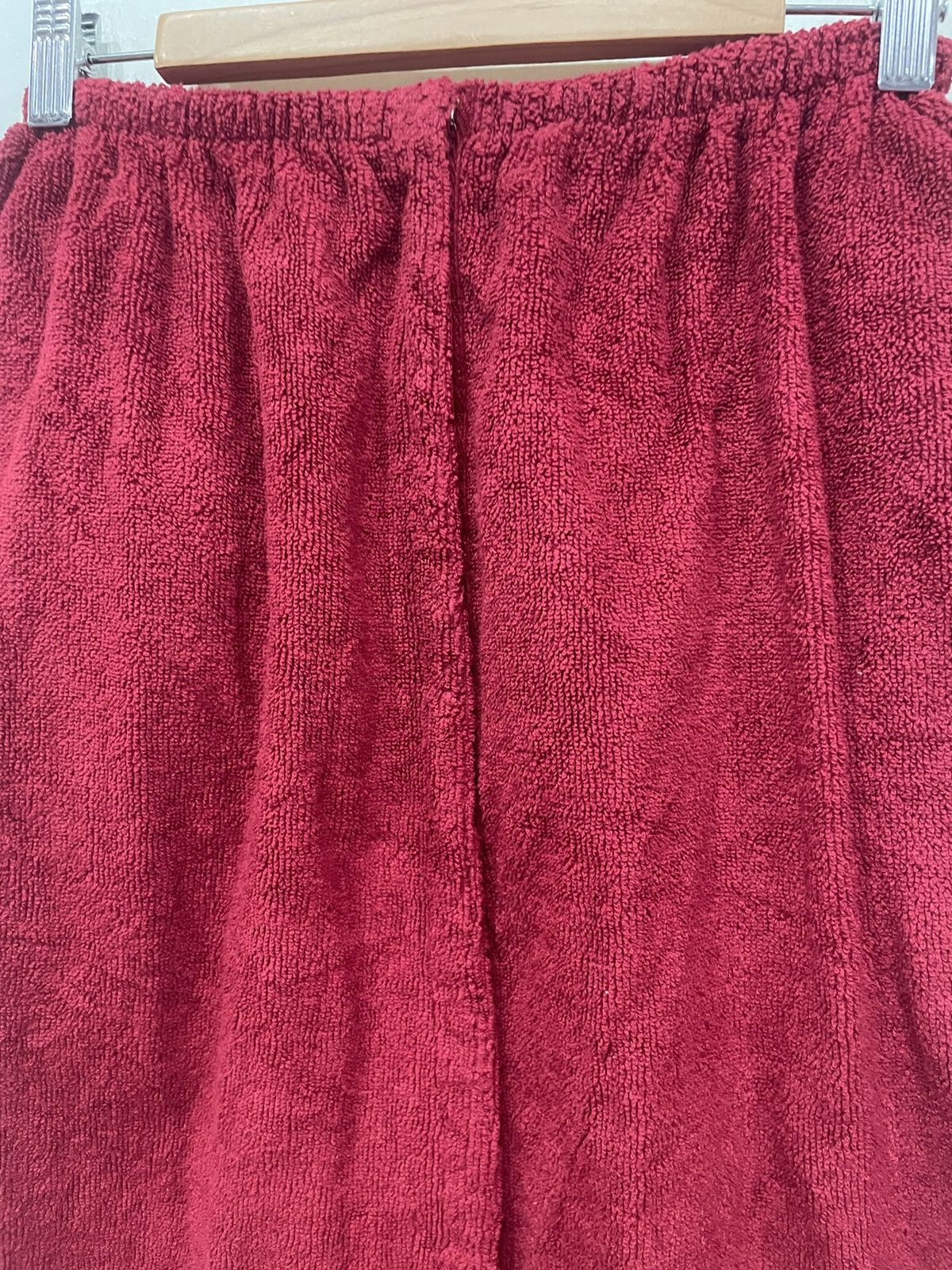 Norma Kamali × Vintage Norma Kamali Towel Fabric Wrap Skirt Size 27" / US 4 / IT 40 - 3 Thumbnail