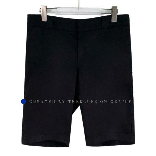 Prada Sleek Black Triangle Logo Shorts Size US 34 / EU 50 - 1 Thumbnail