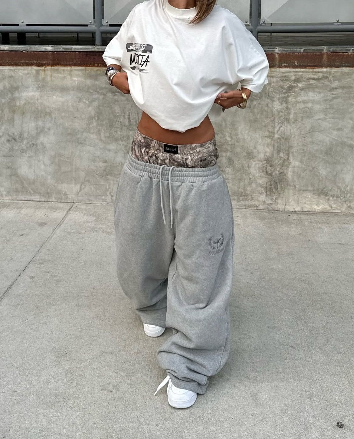 Japanese Brand × Streetwear × Vintage Vintage Double Waisted
