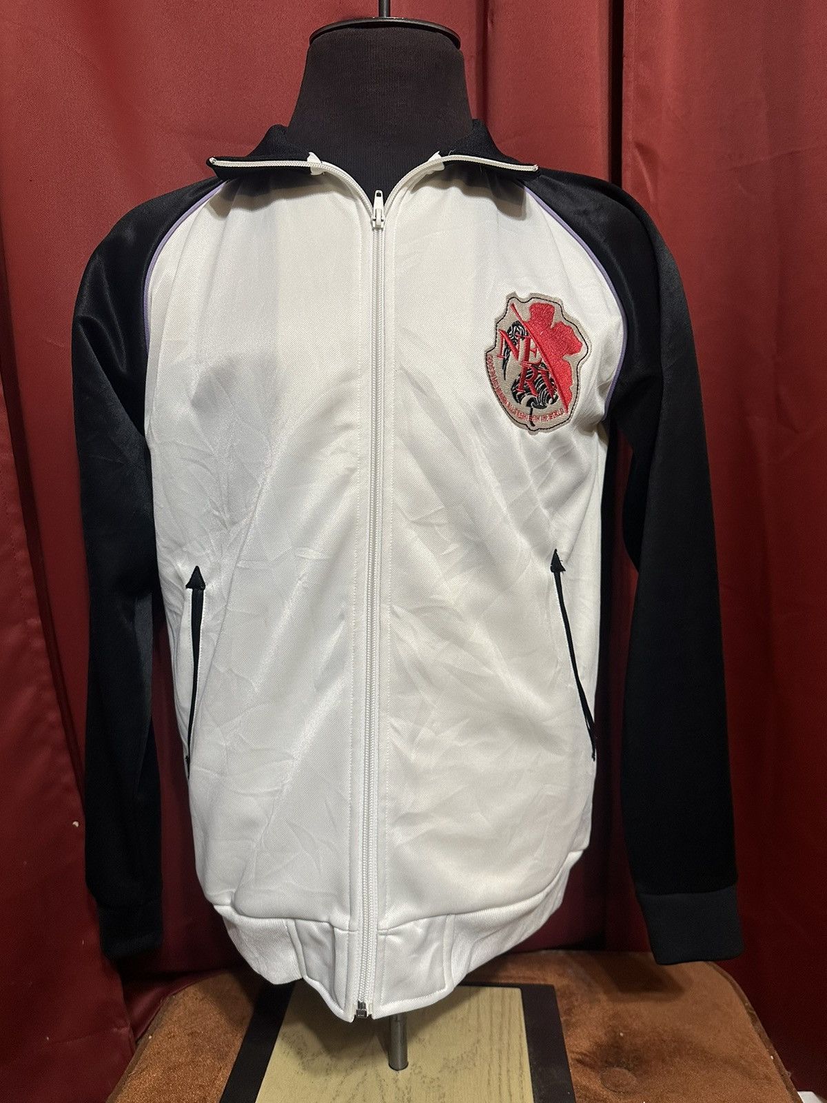 Japanese Brand Vintage Neon Genesis Evangelion Sukajan Jacket Anime Grail Size US XL / EU 56 / 4 - 2 Thumbnail