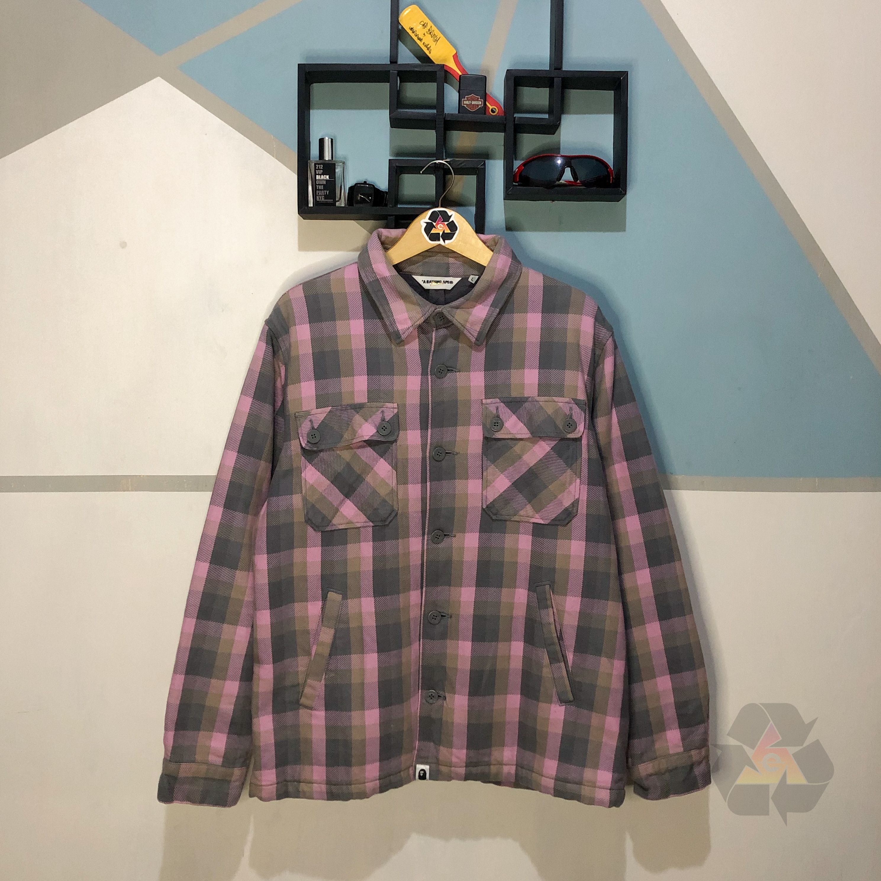 A Barhing Ape Flannel Jacket