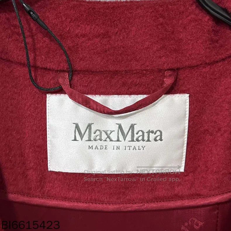 Max Mara Max Mara Long Red Coat Size XS / US 0-2 / IT 36-38 - 5 Thumbnail