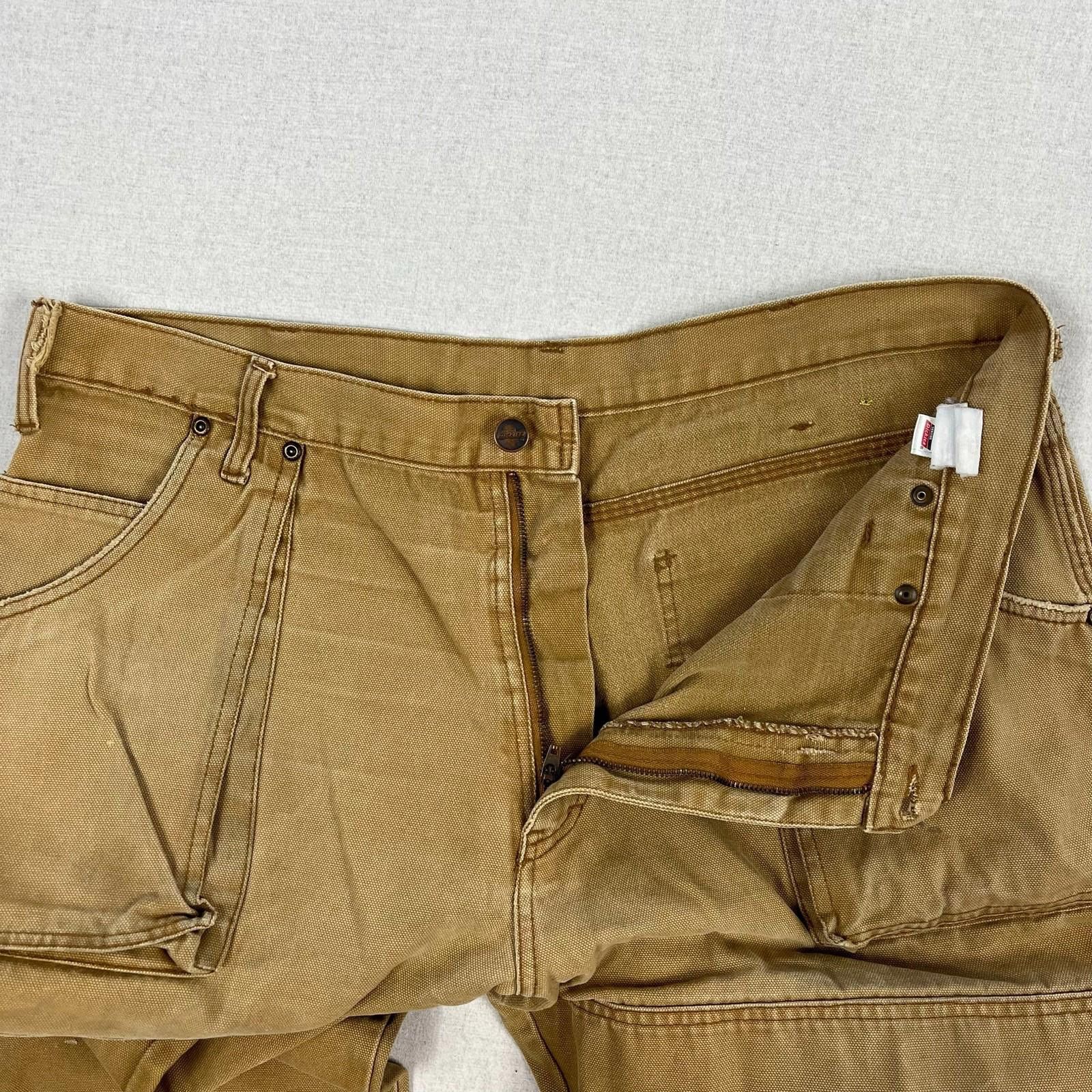 Dickies Distressed Brown Dickies Carpenter Double Knee Work Pants 38 Size US 38 / EU 54 - 5 Thumbnail