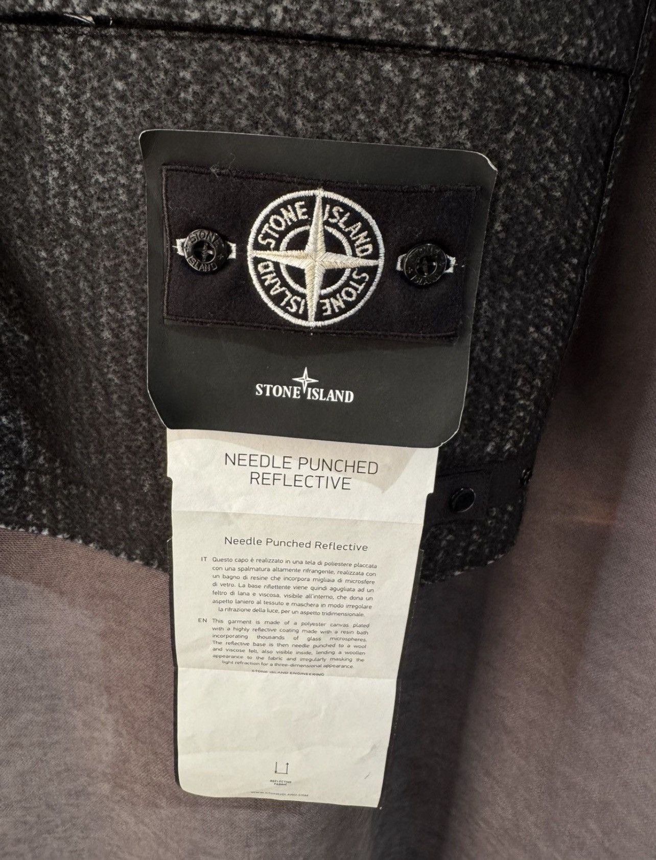 Stone Island Stone Island Needle Punched Punched Reflective Vest Size 52R - 4 Thumbnail