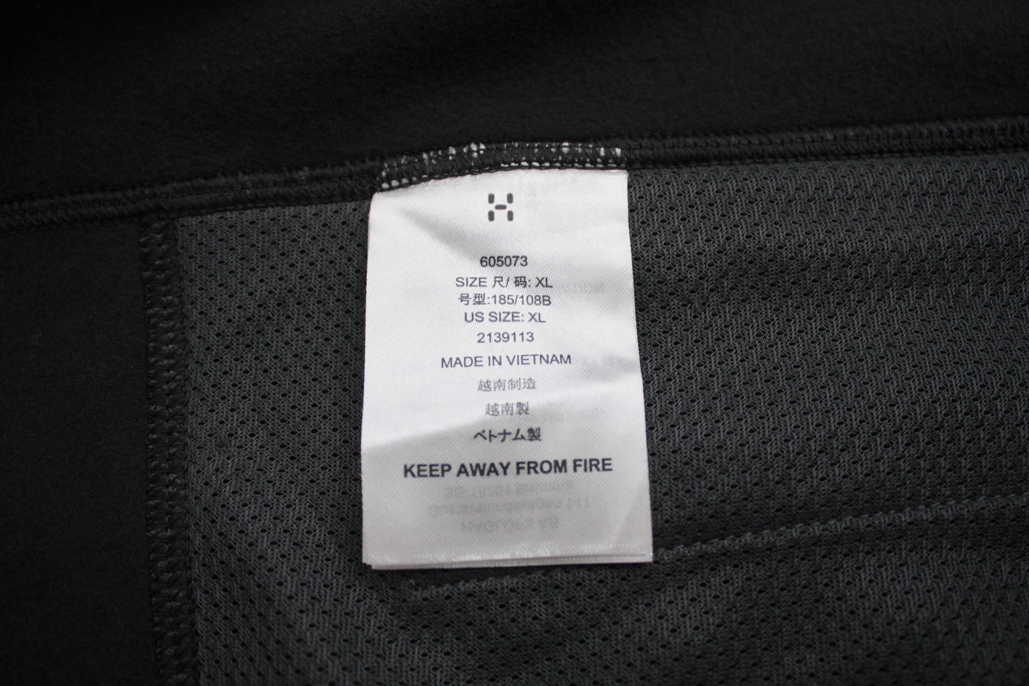 Haglofs Haglofs Zip-Up Black Fleece Jacket Men's XL Size US XL / EU 56 / 4 - 8 Thumbnail