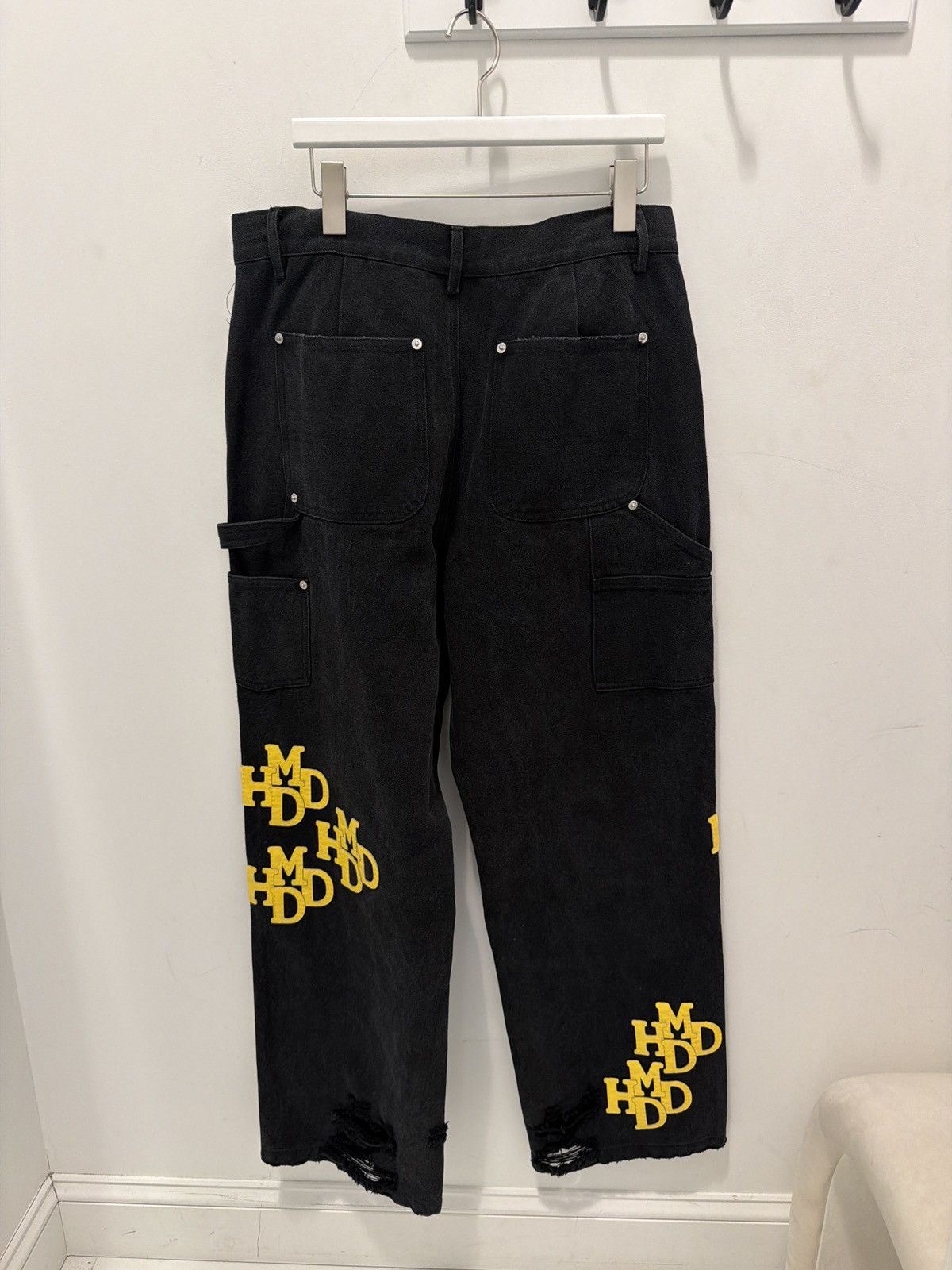 HMDD HMDD Yellow Patch Black Carpenters Size US 36 / EU 52 - 2 Thumbnail