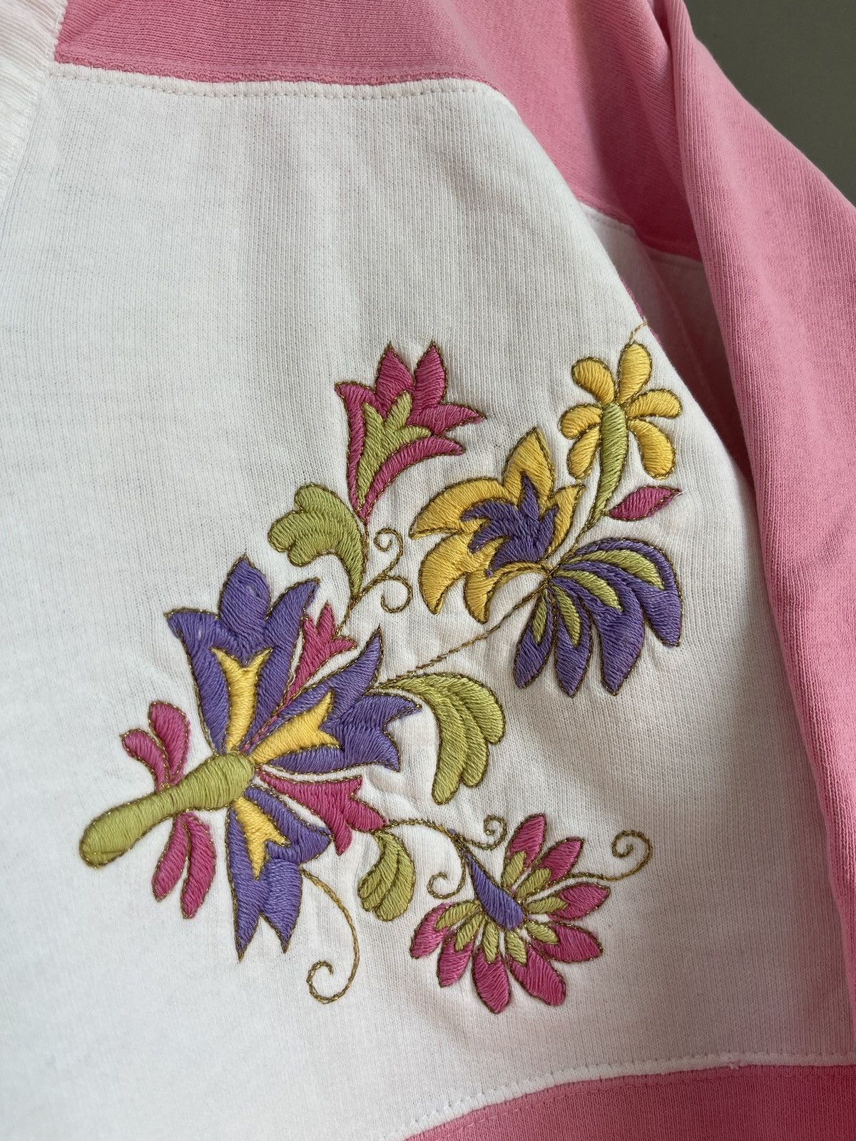 Best Made Co. BEST COMPANY Vintage 3/4 Flowers Sweatshirt Size L / US 10 / IT 46 - 6 Thumbnail