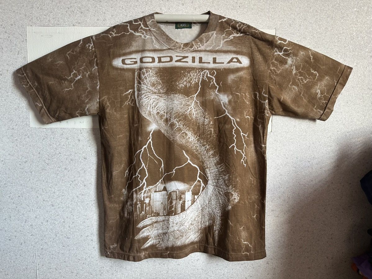 Vintage Vintage 90s Godzilla The Movie promo BPT01 Size US L / EU 52-54 / 3 - 1 Thumbnail