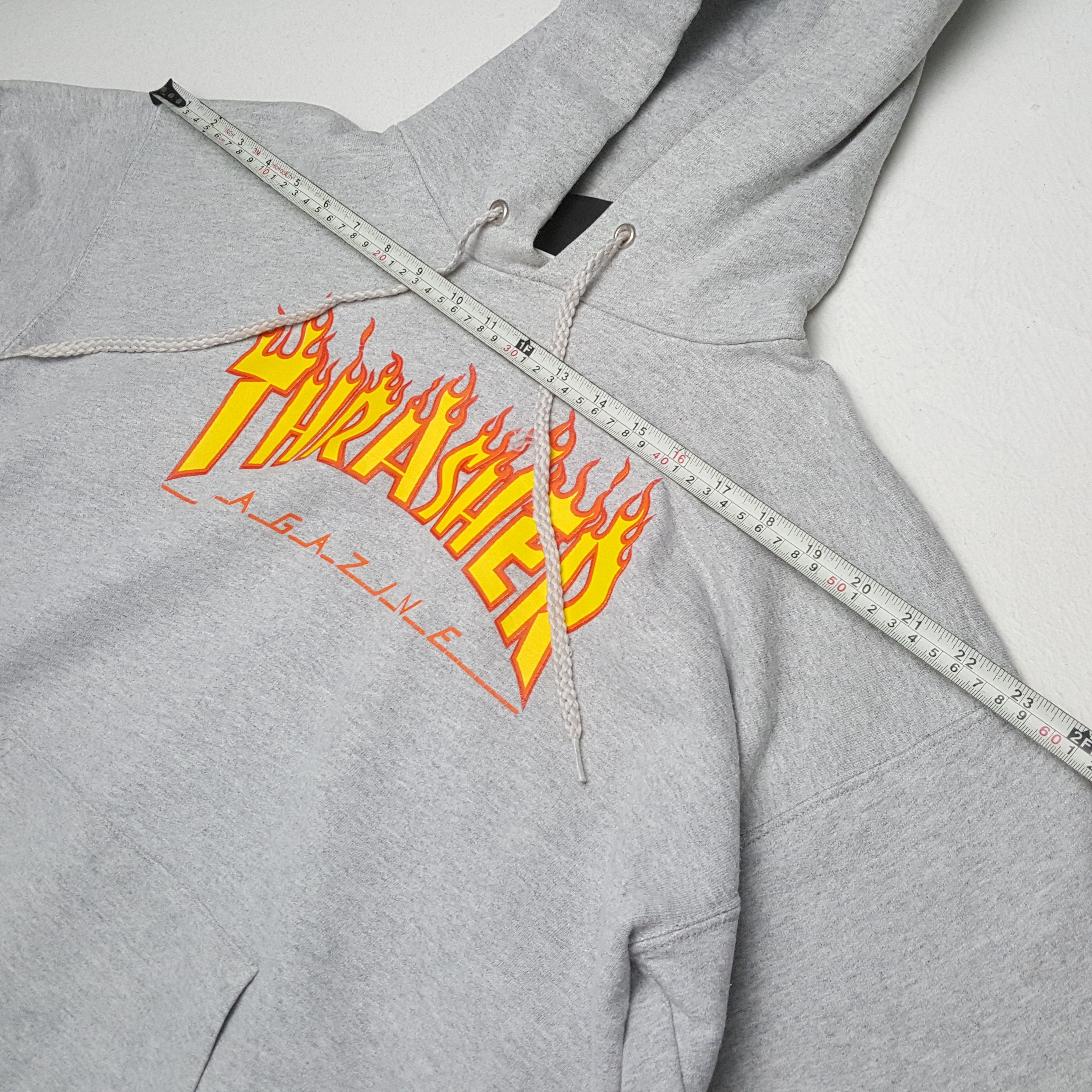 Thrasher × Vintage Vintage THRASHER American Skateboard Streetwear Hoodies Size US M / EU 48-50 / 2 - 5 Thumbnail