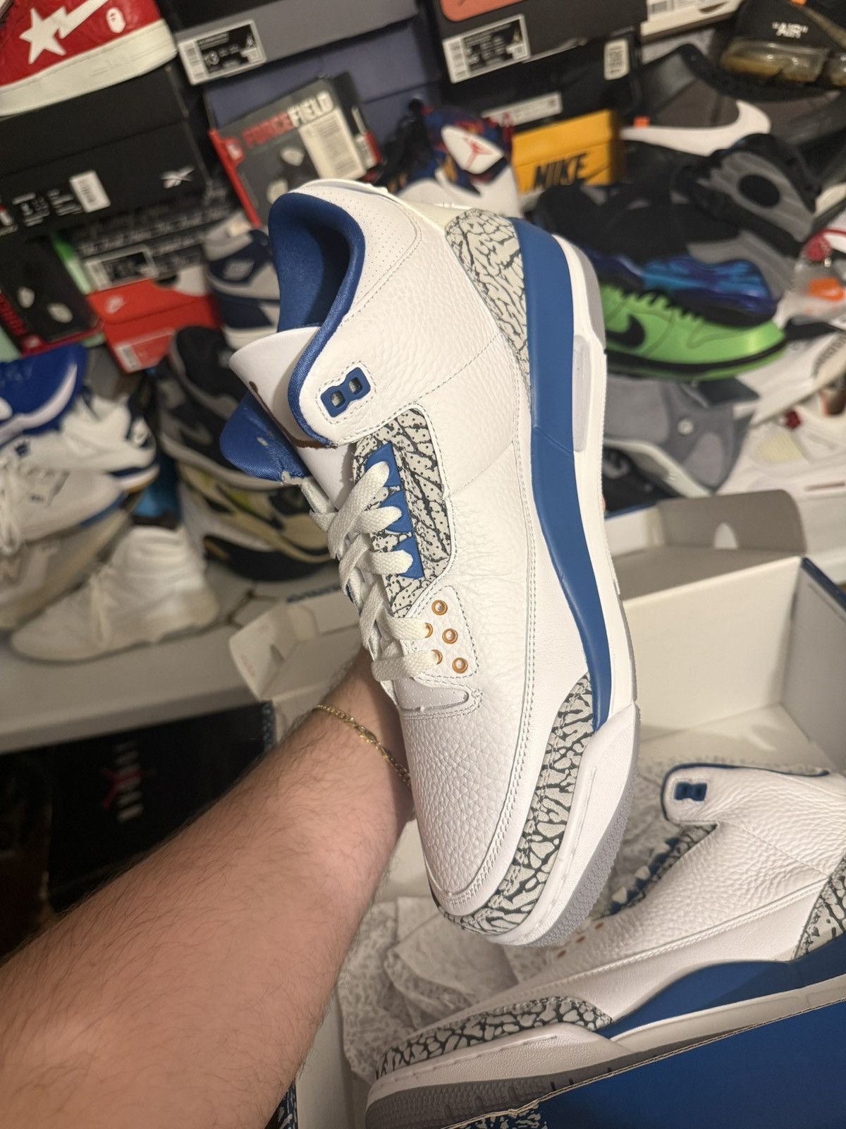 Jordan Brand Jordan retro 3 wizard sz 12 Size US 12 / EU 45 - 3 Thumbnail