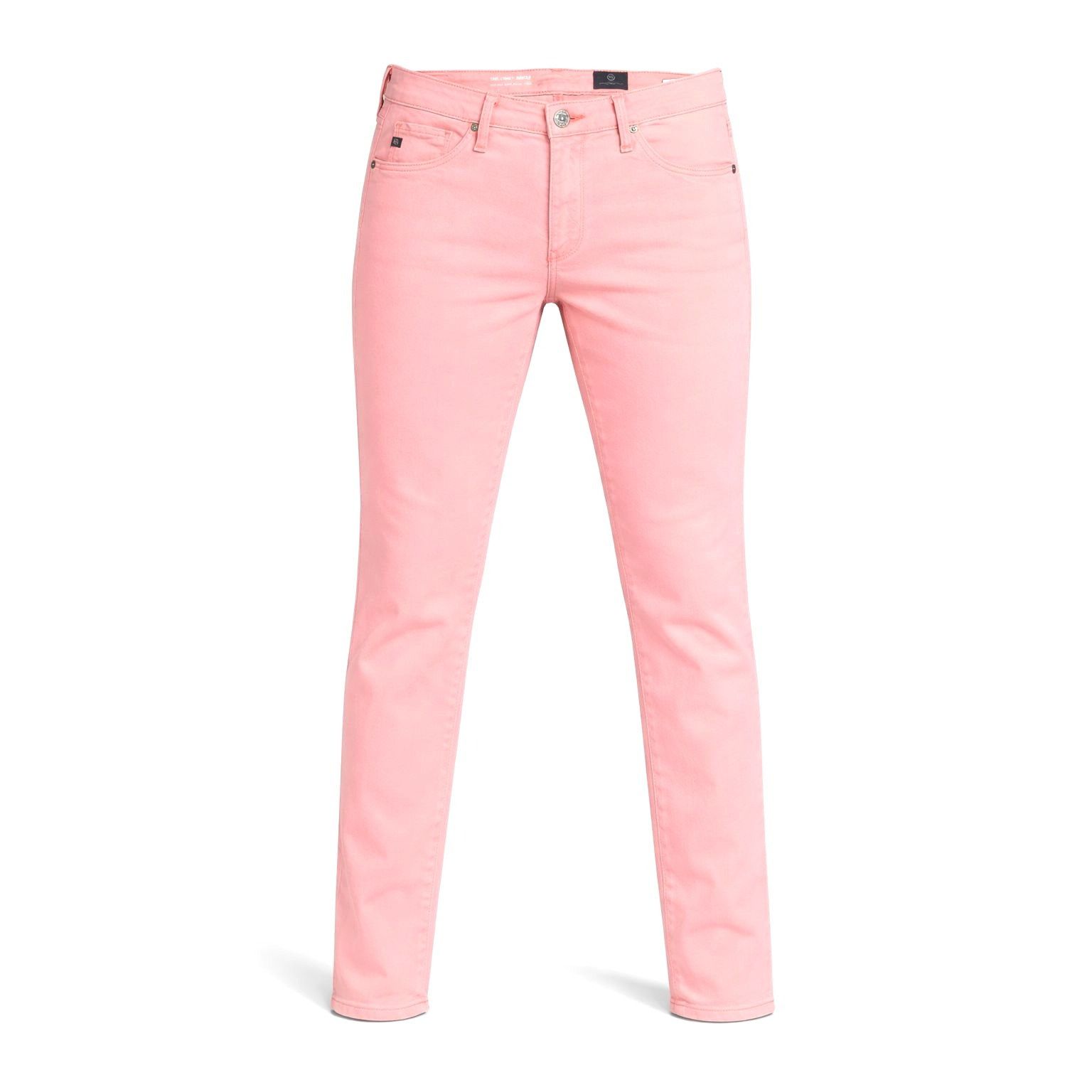 AG Adriano Goldschmied Adriano Goldschmied 30R Blush Pink Abbey Ankle Midrise Skinn Size 30" / US 8 / IT 44 - 1 Thumbnail