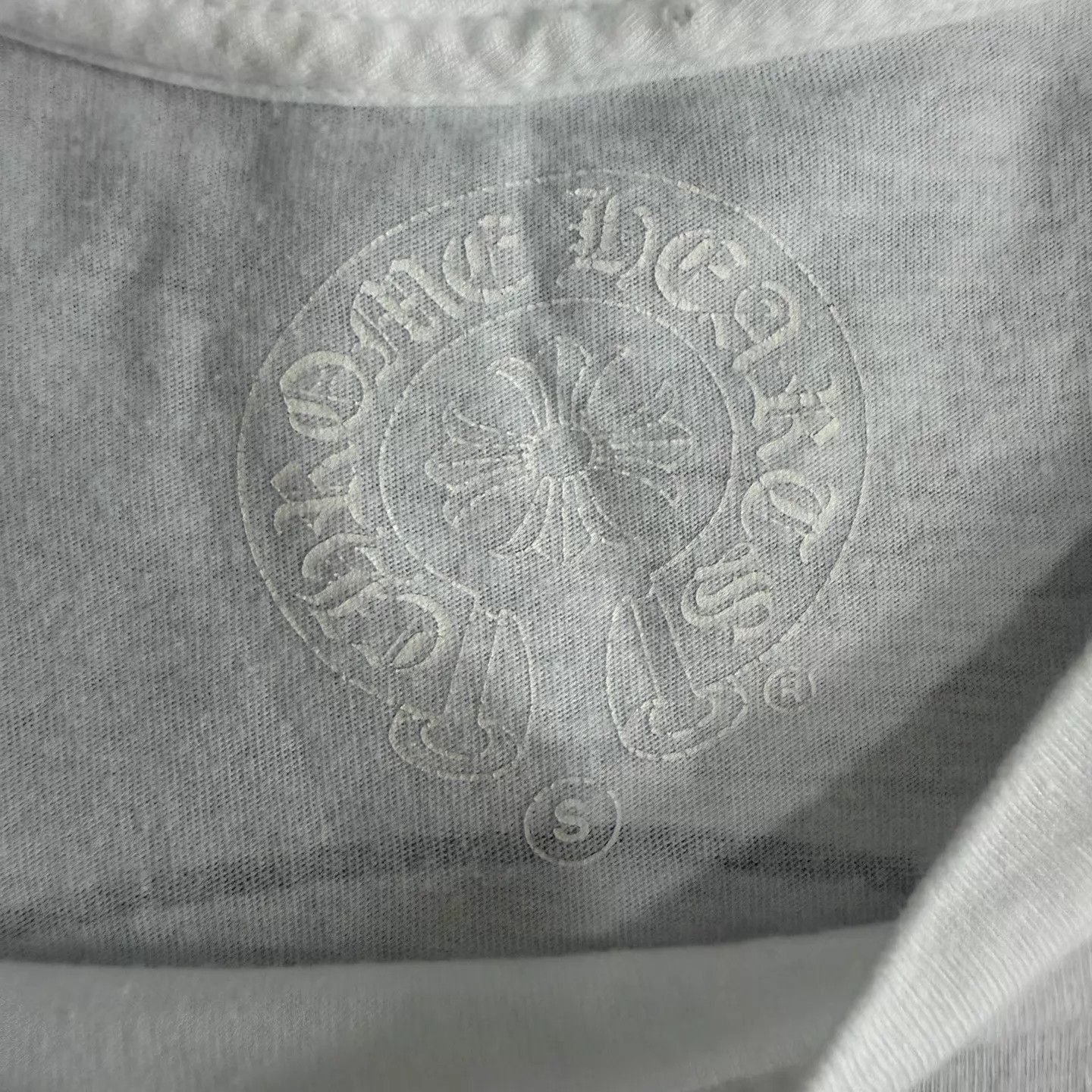 Chrome Hearts Chrome Hearts White SS T-Shirt (Pocket Cross/Back Large Cross) S Size US S / EU 44-46 / 1 - 3 Thumbnail