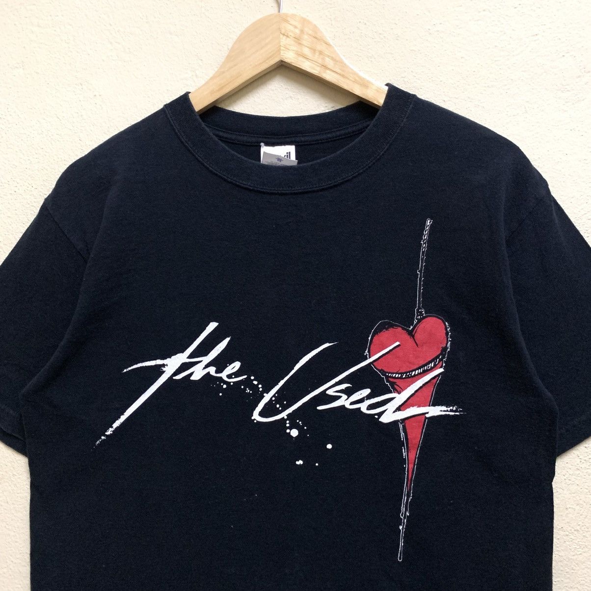 Band Tees × Vintage Vintage y2k THE USED In Love And Death Band T-shirt Size US M / EU 48-50 / 2 - 2 Thumbnail