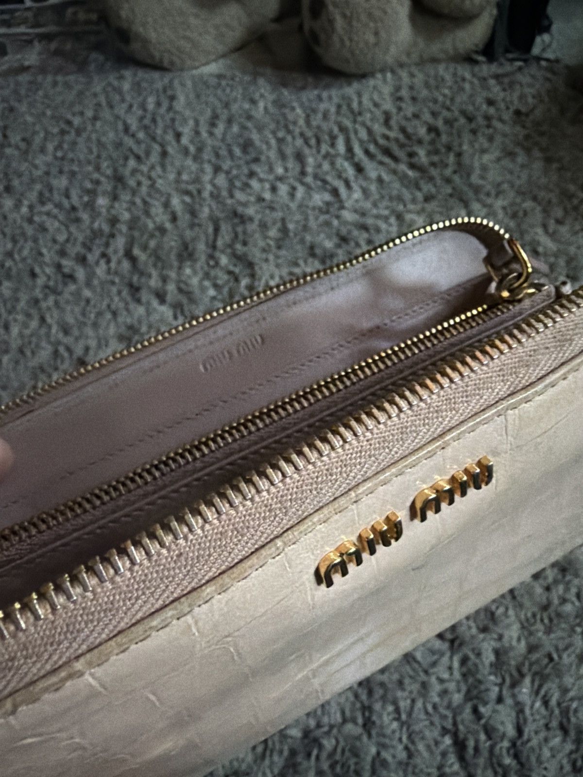 Miu Miu Miu miu wallet zip japan Size ONE SIZE - 2 Thumbnail