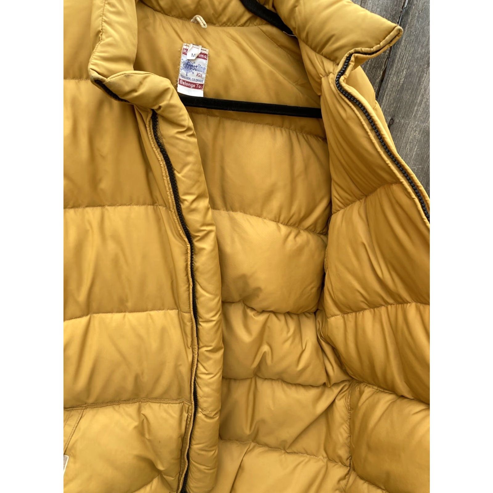 Vintage VINTAGE Frostline Kit Men's Puffer Jacket Yellow M Full Zip Pockets 70s Classic Size US M / EU 48-50 / 2 - 6 Thumbnail