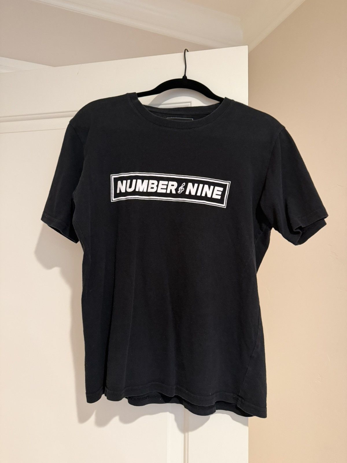 Number (N)ine × Supreme Supreme®/Number (N)ine Manson Tee Black