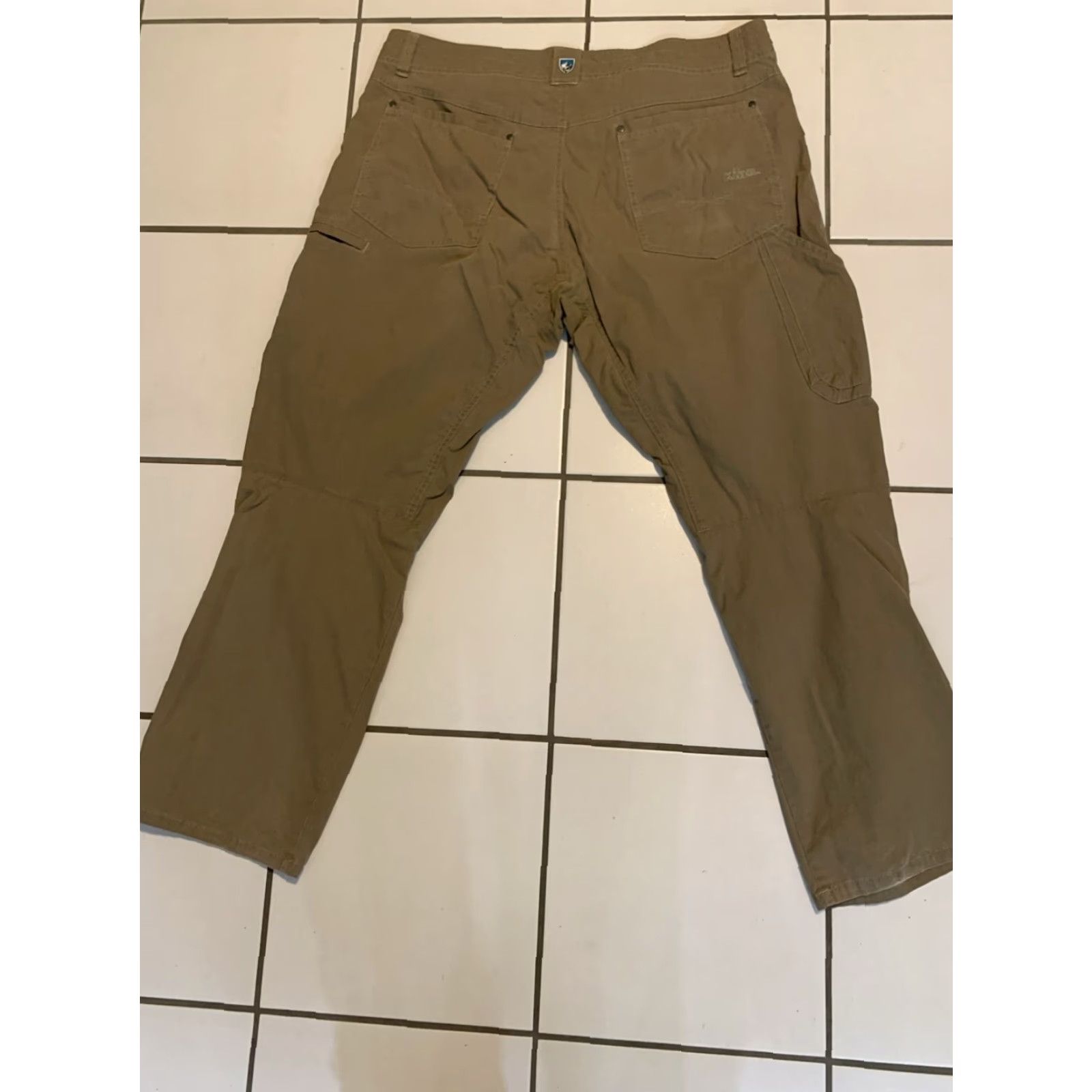 Vintage Kuhl Rydr Pants Mens 40x30 Brown Utility Work Hiking Jeans Size US 40 / EU 56 - 2 Thumbnail