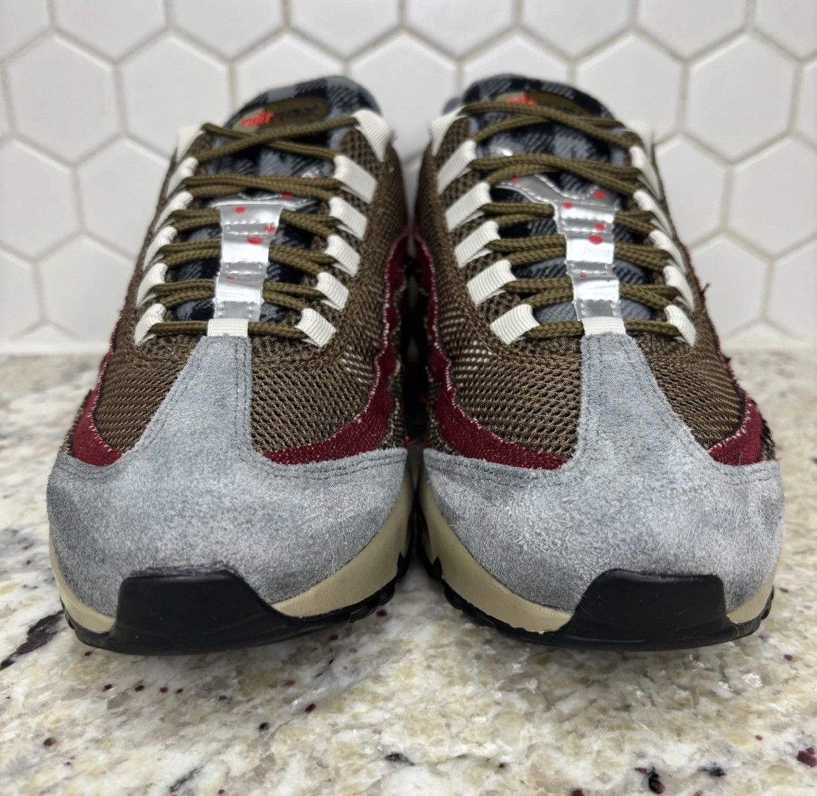 Nike Size 8.5-Nike Air Max 95 Freddy Krueger LIGHTLY WORN NO BOX Size US 8.5 / EU 41-42 - 3 Thumbnail