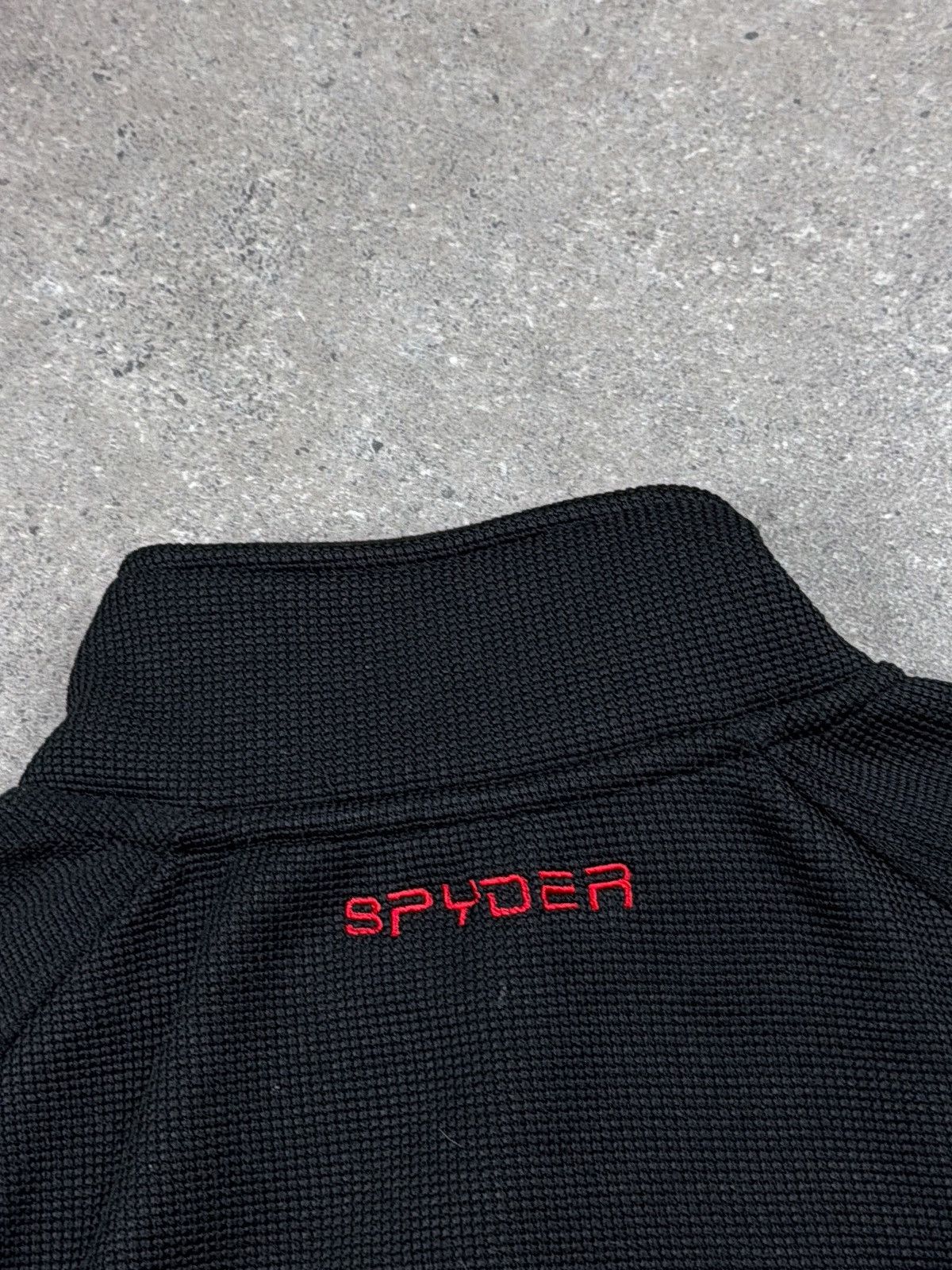Spyder Spyder 1/3 Zip Up Embroidered Logo Black Fleece Size US S / EU 44-46 / 1 - 6 Thumbnail