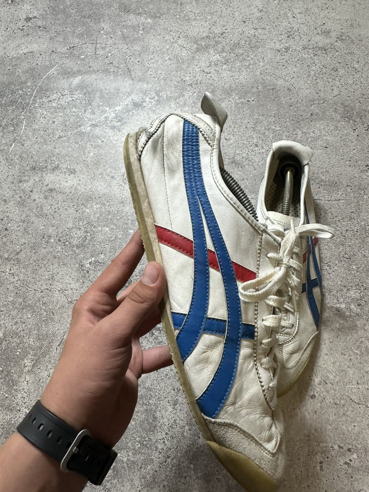Asics Asics Onitsuka Tiger Vintage Leather Shoes Size US 14 / EU 47 - 2 Thumbnail