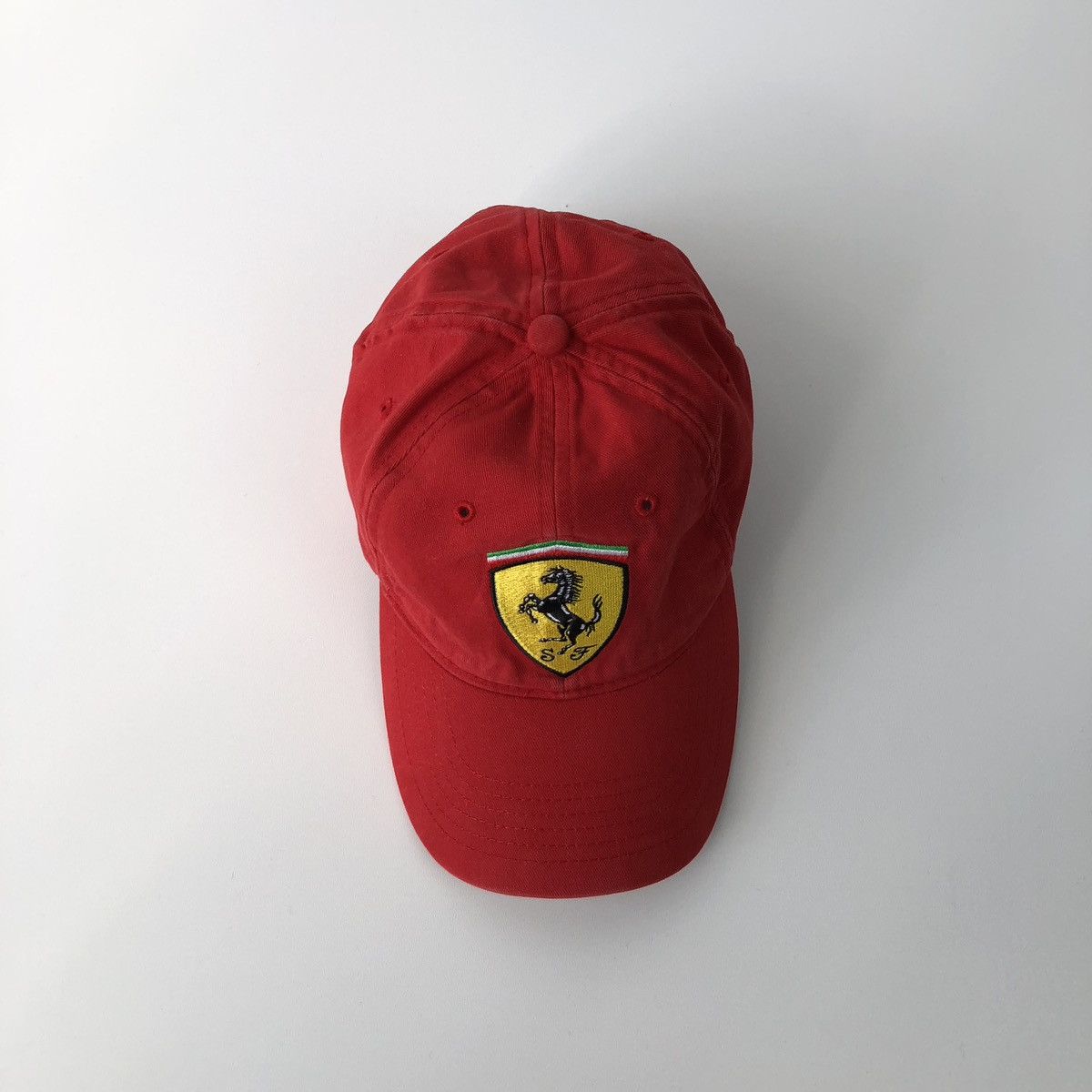 Ferrari × Formula 1 × Vintage Ferrari 90’s Formula 1 Team Vintage Official Cap Red Rare Size ONE SIZE - 4 Thumbnail