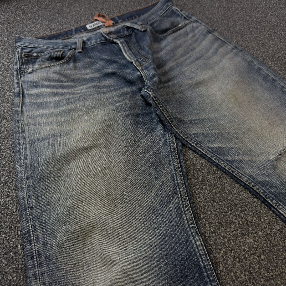 Levi's Vintage Clothing 🔥 Archives Bootcut Levis 507 Faded Aging Denim W33 Size US 33 - 4 Thumbnail