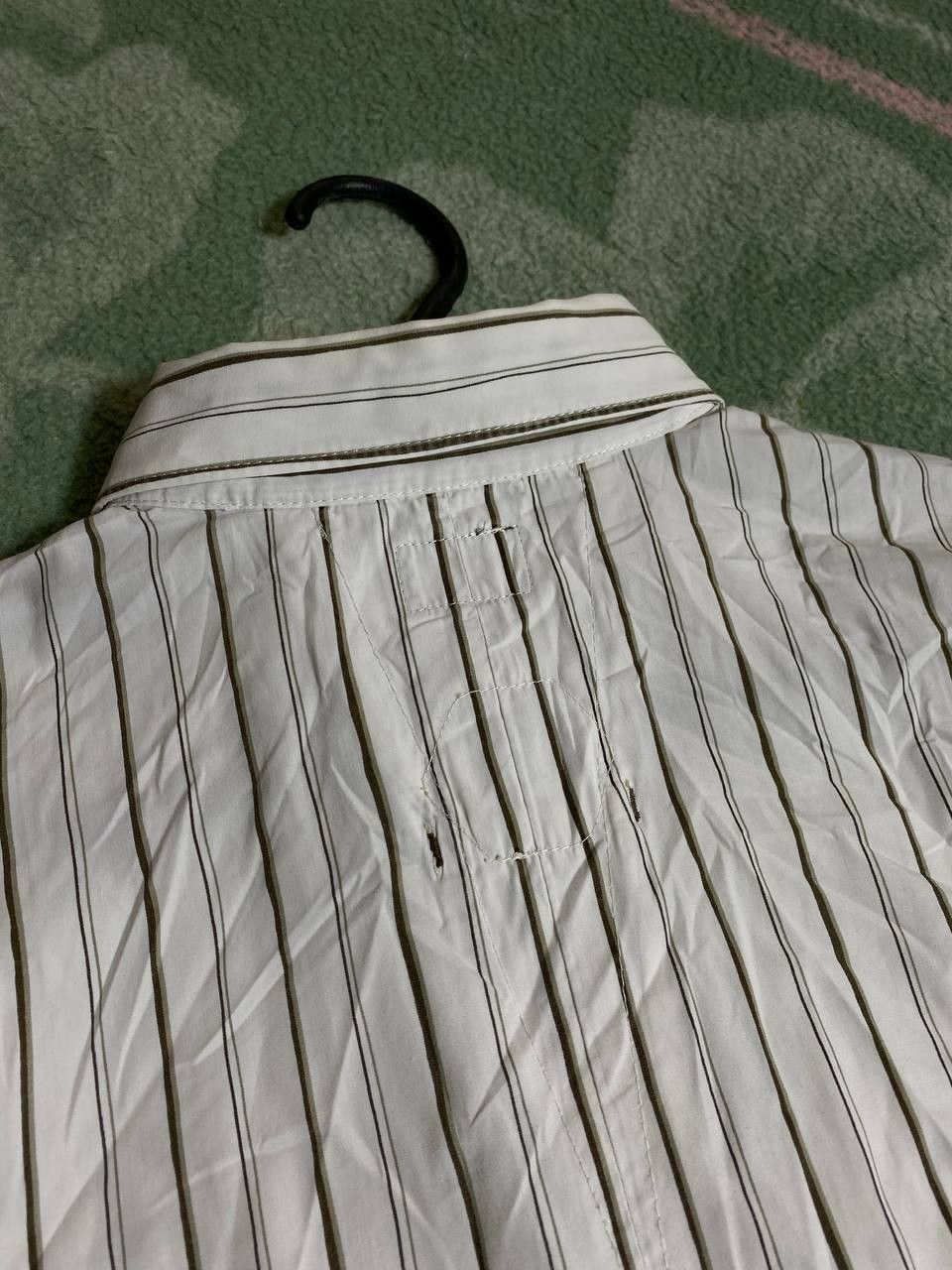 G-Star × Vintage G-STAR RAW VINTAGE Y2K BIG LOGO STRIPED BUTTON UP SHIRT Size US L / EU 52-54 / 3 - 14 Thumbnail