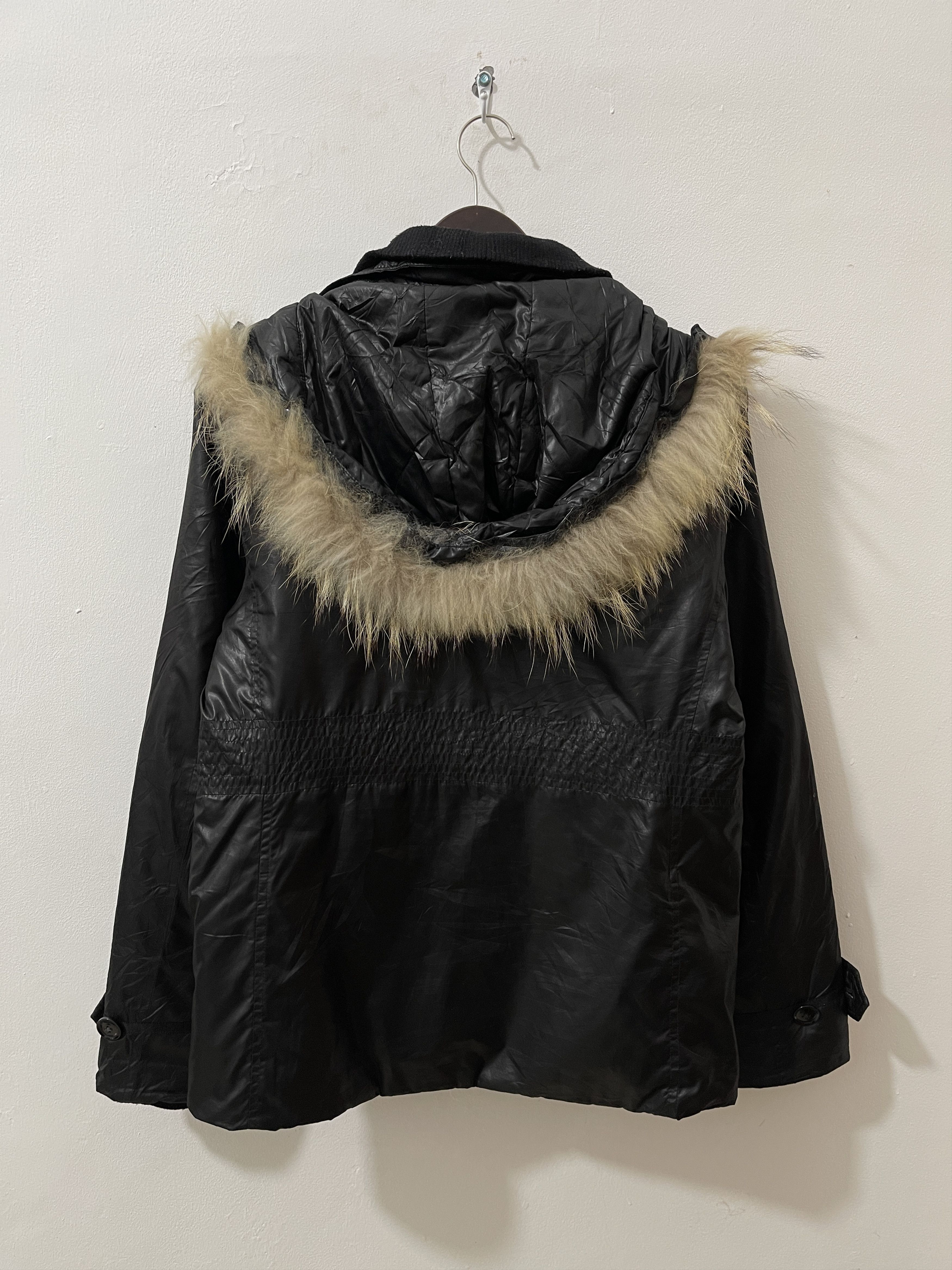 Japanese Brand Unknwn Crazy Fur Puffer Japan Vkei Style Jacket Size US L / EU 52-54 / 3 - 9 Thumbnail