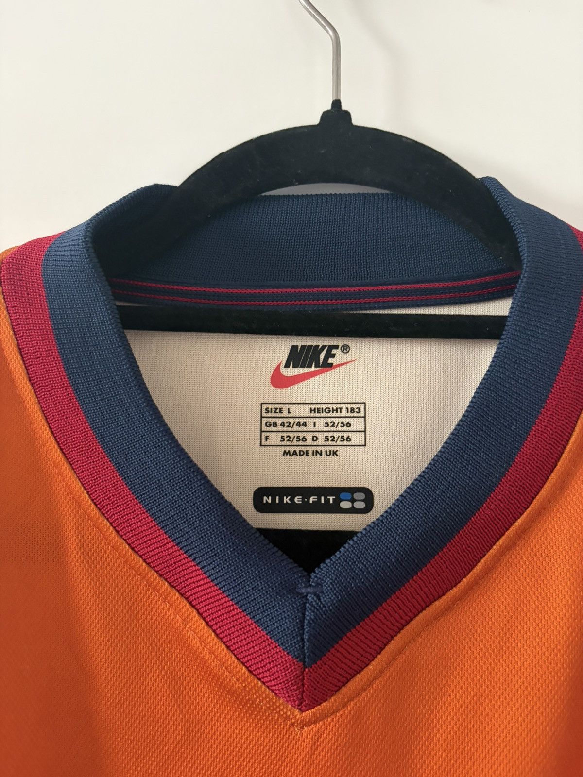 Barcelona nike 1998-2000 trzecia wersja zawodnicza Vintage — zdjęcie 3