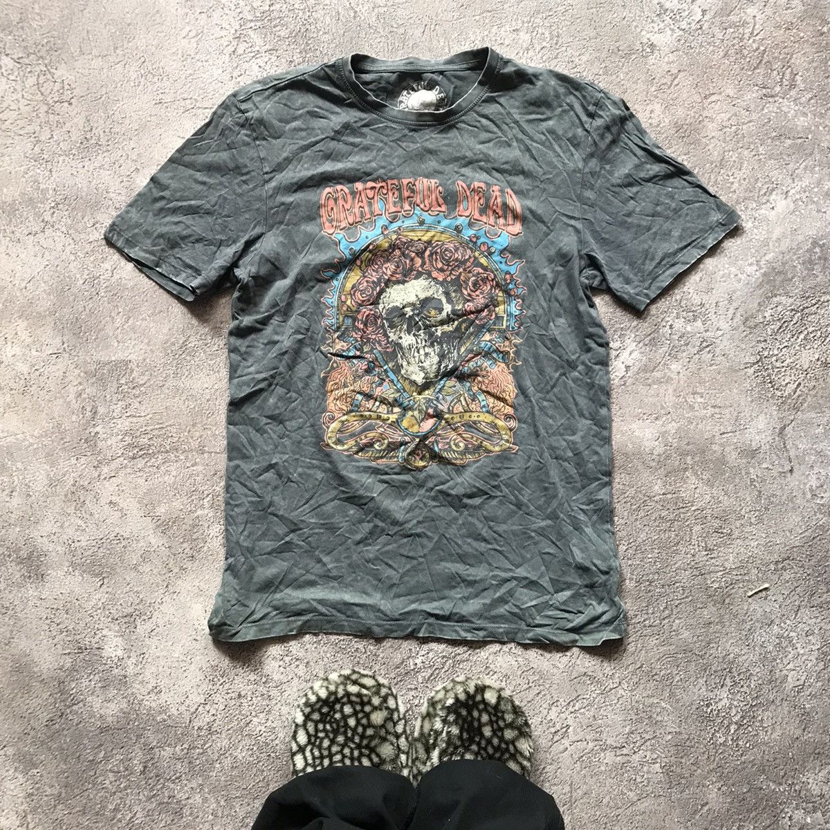 Band Tees VINTAGE GRATEFUL DEAD SKULLS DEAD FACE T-SHIRT Y2K Size US M / EU 48-50 / 2 - 1 Thumbnail