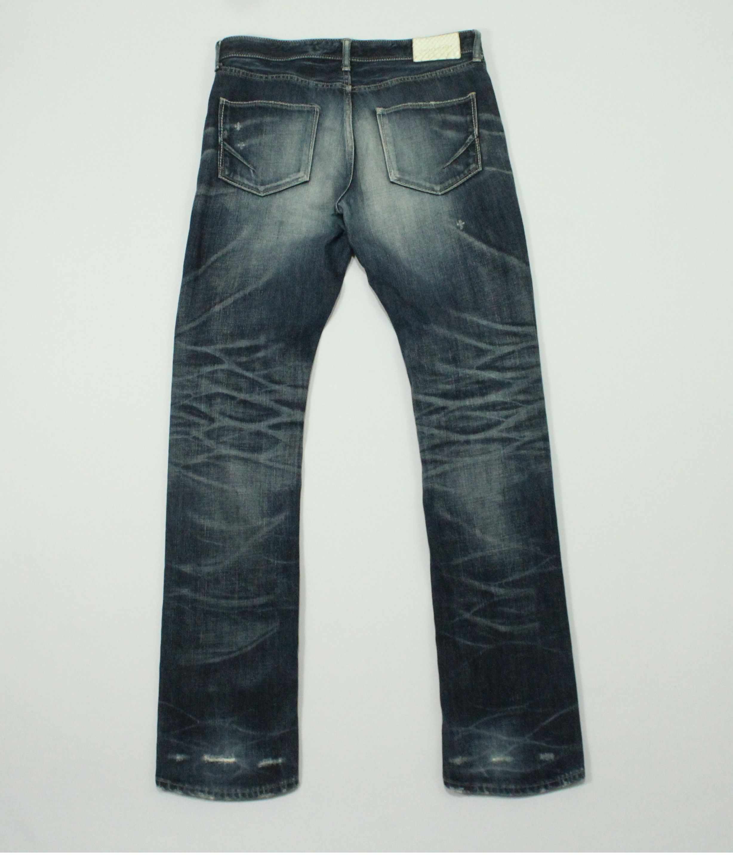 GOSTAR DE FUGA GOSTAR DE FUGA Denim Distressed APC Helmut Lang Acne Size US 32 / EU 48 - 13 Thumbnail