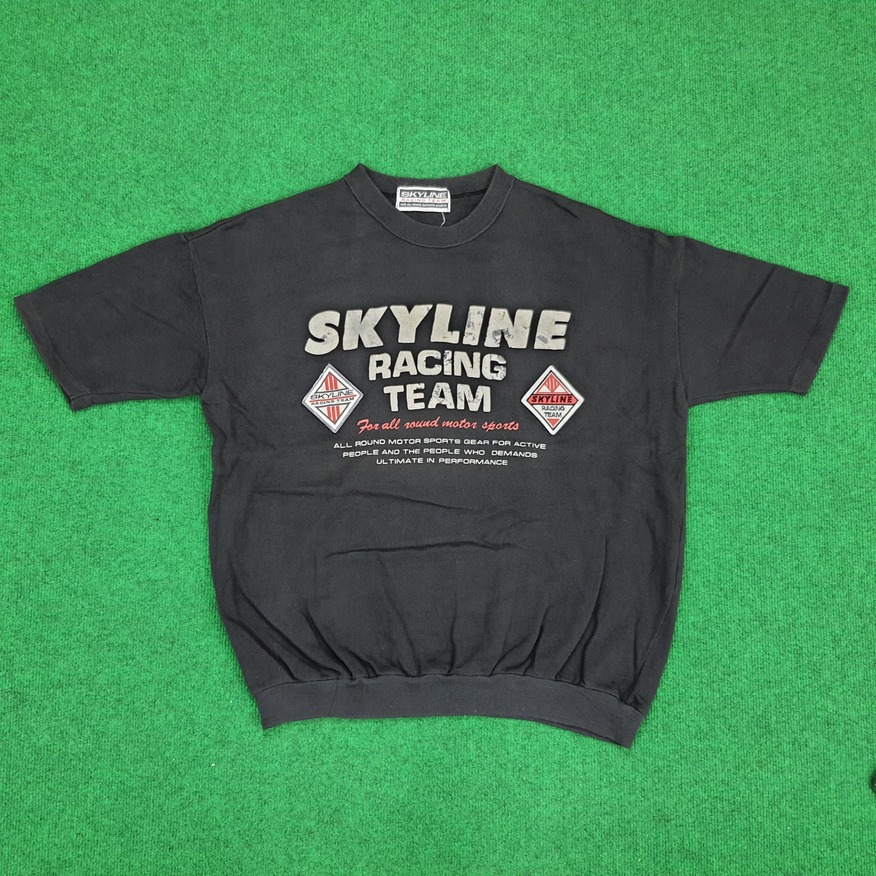 Japanese Brand Vintage Skyline Racing Team Motorsports T-shirt Size US L / EU 52-54 / 3 - 1 Thumbnail
