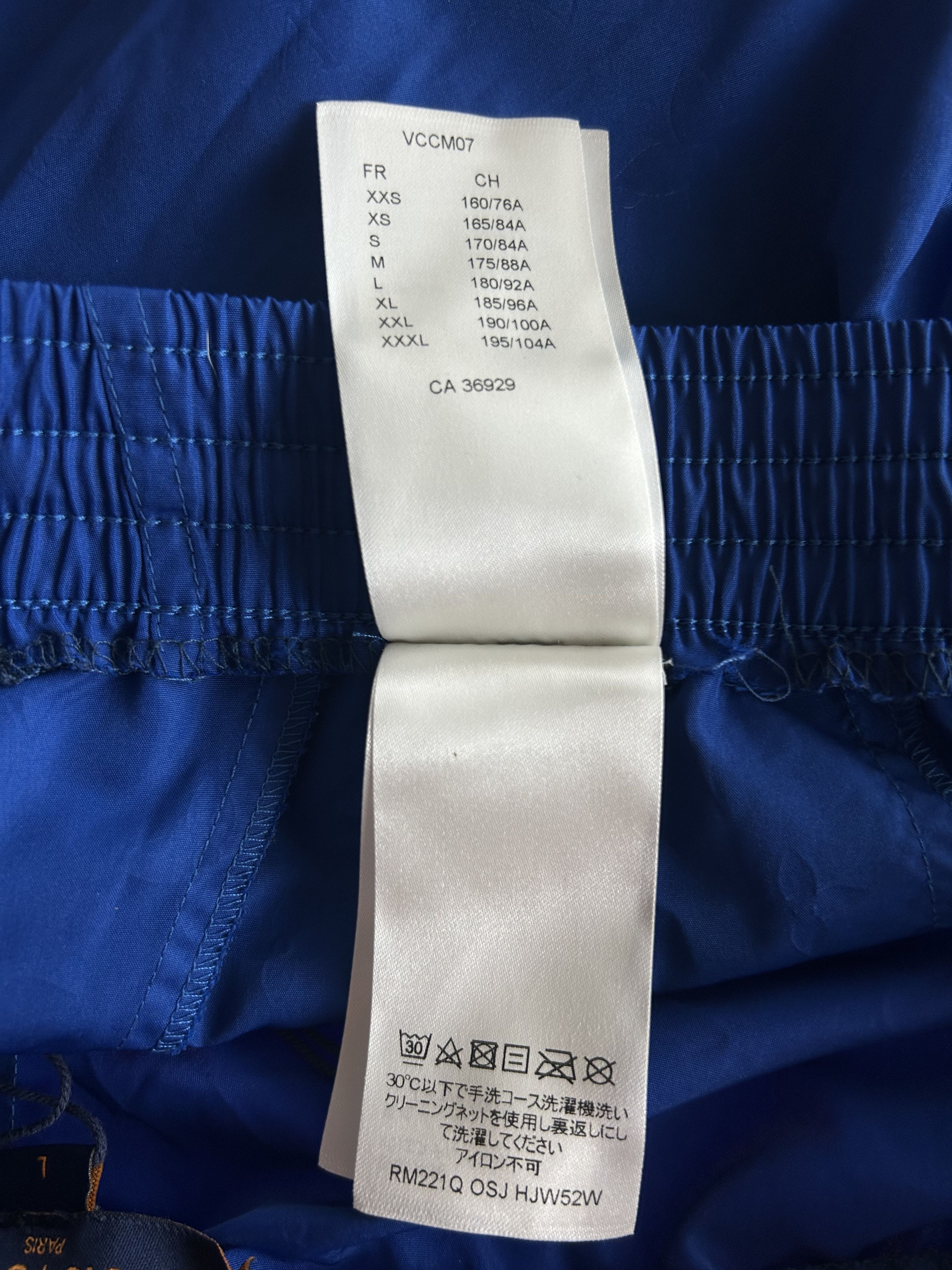 Louis Vuitton Louis Vuitton Blue Monogram Swim Shorts Size US 34 / EU 50 - 6 Thumbnail