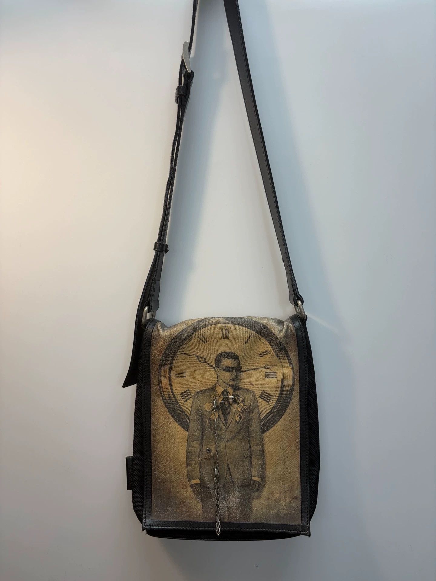Jean Paul Gaultier JPG Vintage Clockwork Cross Chain Shoulder Bag Size ONE SIZE - 3 Thumbnail