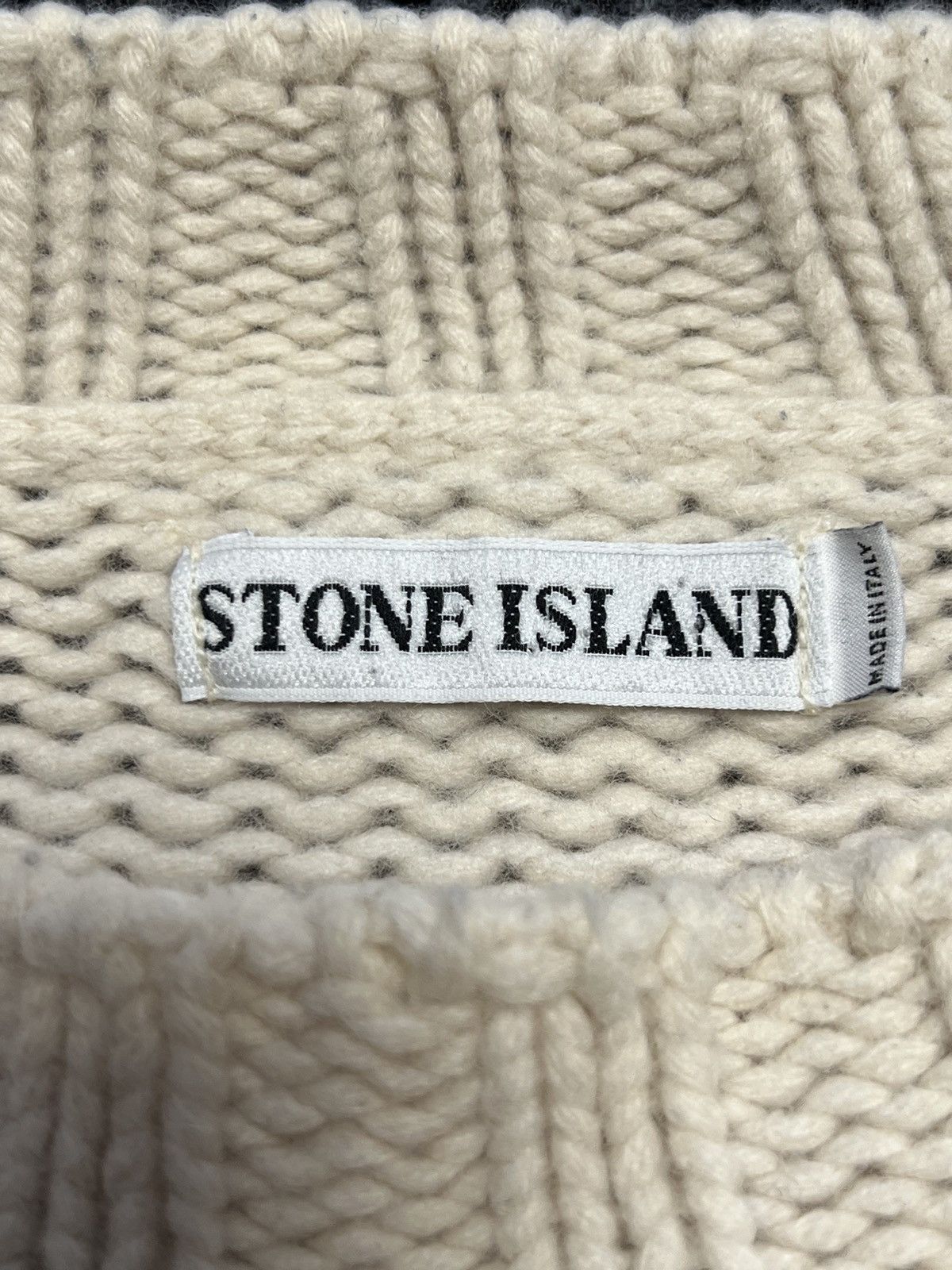 Stone Island STONE ISLAND Vintage Wool Knit Sweater Crew Neck Size US XL / EU 56 / 4 - 12 Thumbnail