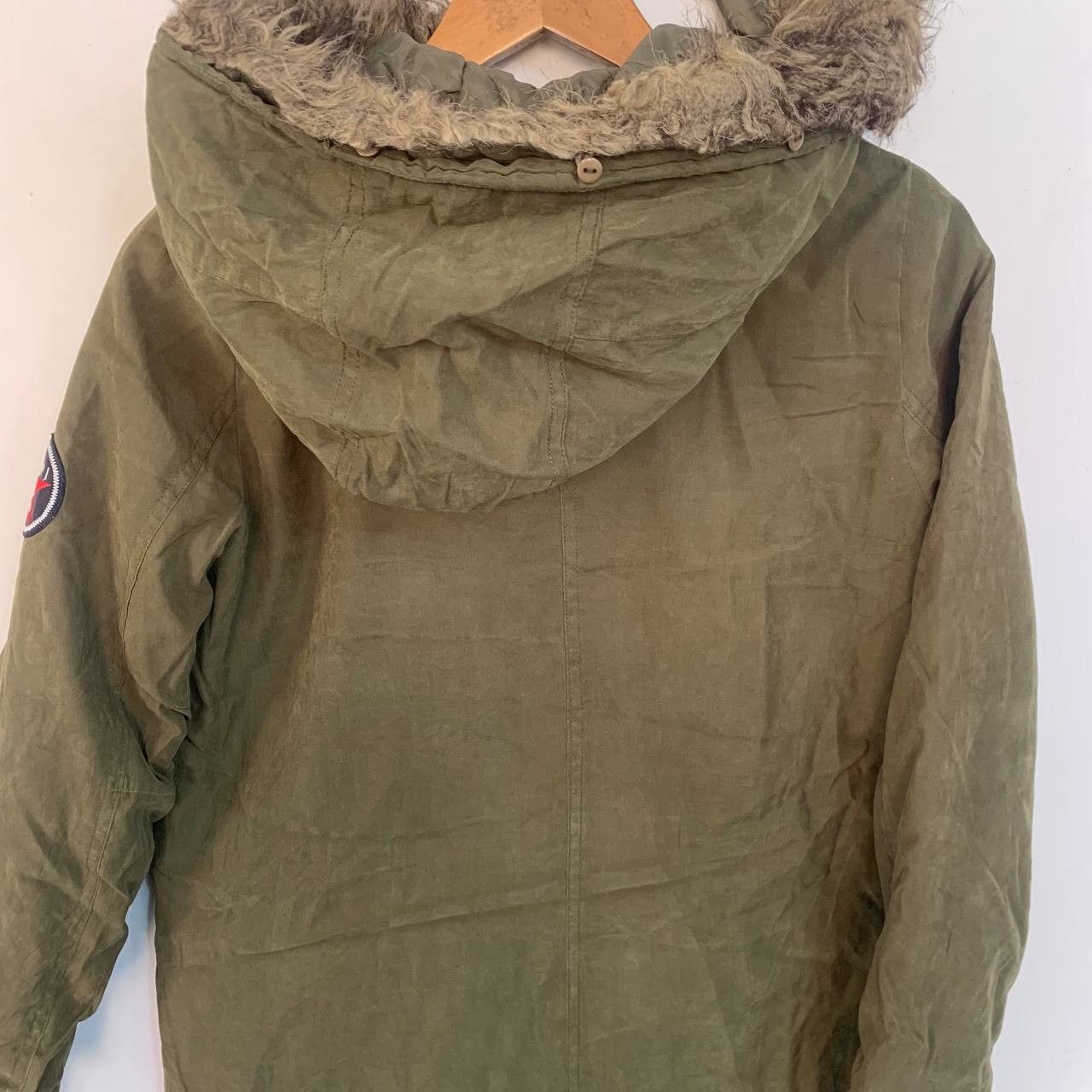 Designer Repipi Armario Long Sweater Jacket Army Style XS Size US XS / EU 42 / 0 - 4 Thumbnail