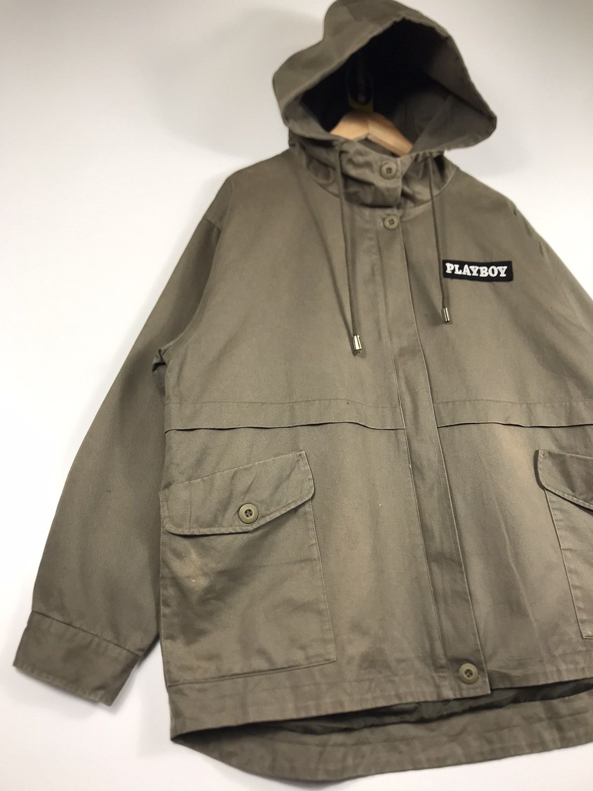 Japanese Brand × Playboy 🔥PlayBoy Hooded Baggy Style Zipper Jacket Size US M / EU 48-50 / 2 - 2 Thumbnail
