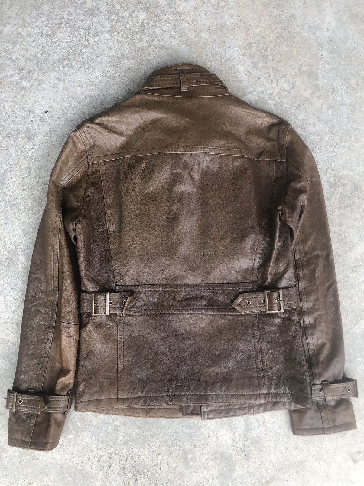 Tornado Mart Tornado Mart Leather Jacket Multipocket Bondage Size US L / EU 52-54 / 3 - 2 Thumbnail