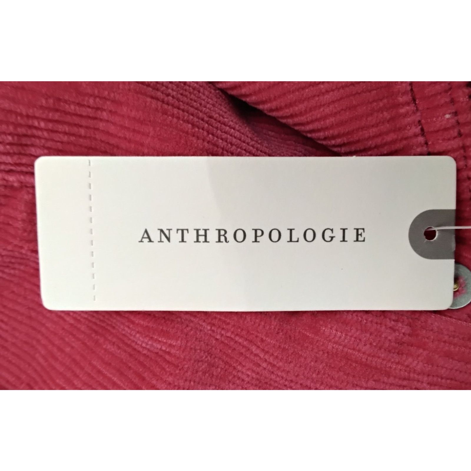 Anthropologie Anthropologie Pilcro Corduroy Pants Women's 29 Tall Pink NWT Size 29" - 12 Thumbnail