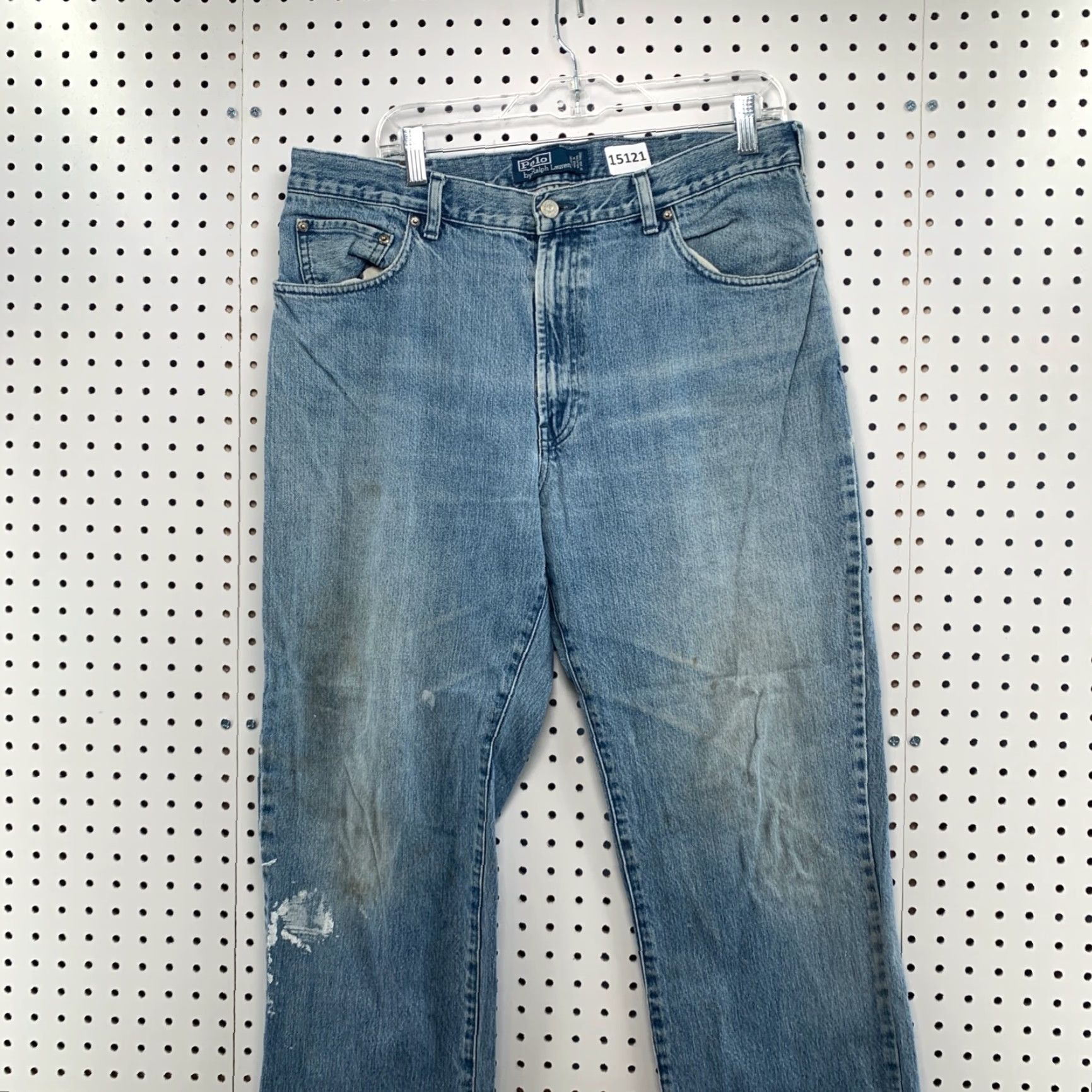 Polo Ralph Lauren VINTAGE Polo Ralph Lauren Jeans Size 36 X 30 Straight Leg Blue Mens Size US M / EU 48-50 / 2 - 2 Thumbnail