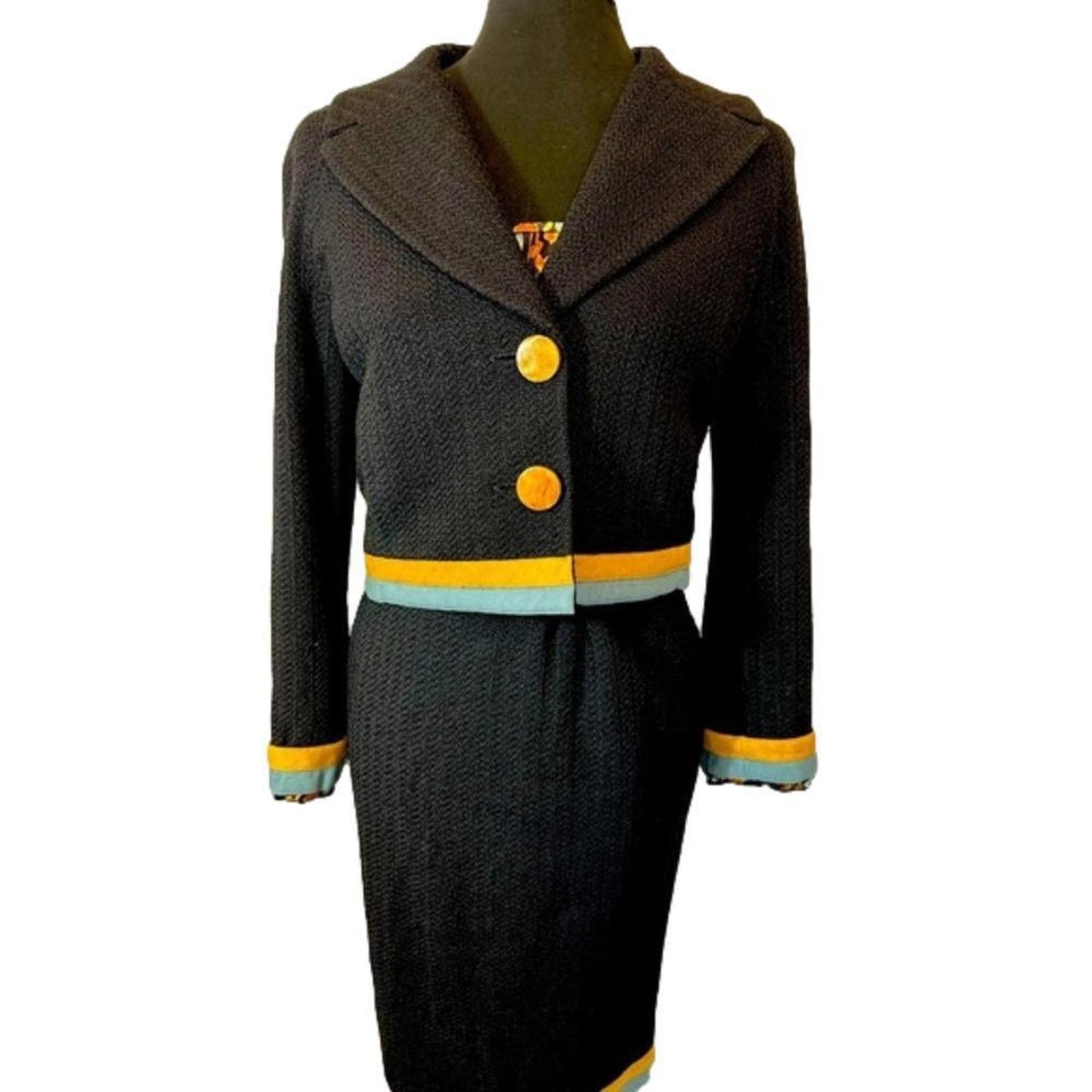 St. John St John Couture Women's Skirt Suit Set Size S / US 4 / IT 40 - 1 Thumbnail