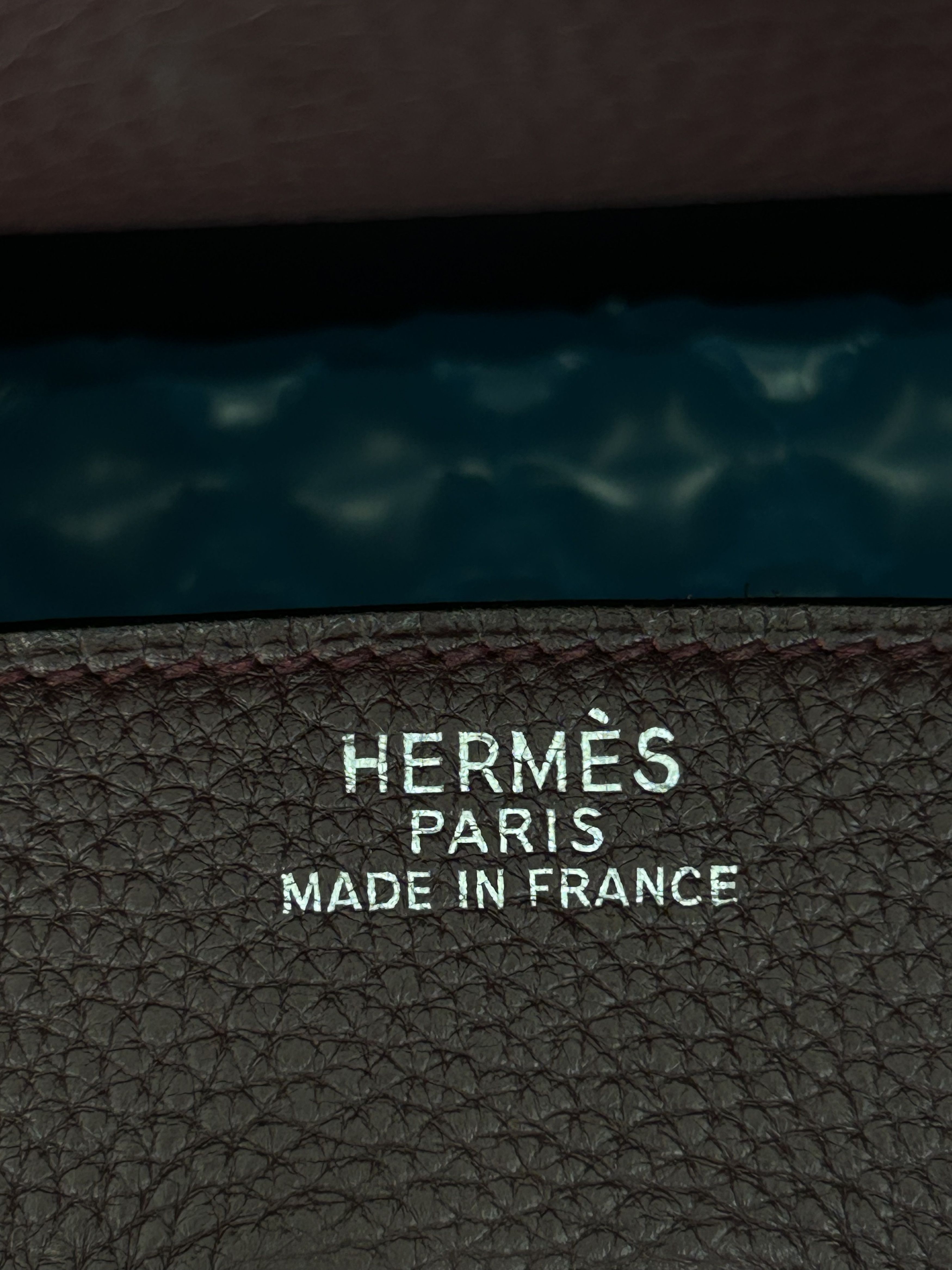 Hermes Hermes Ebene Togo & Palladium Hardware Birkin 50 Size ONE SIZE - 7 Thumbnail