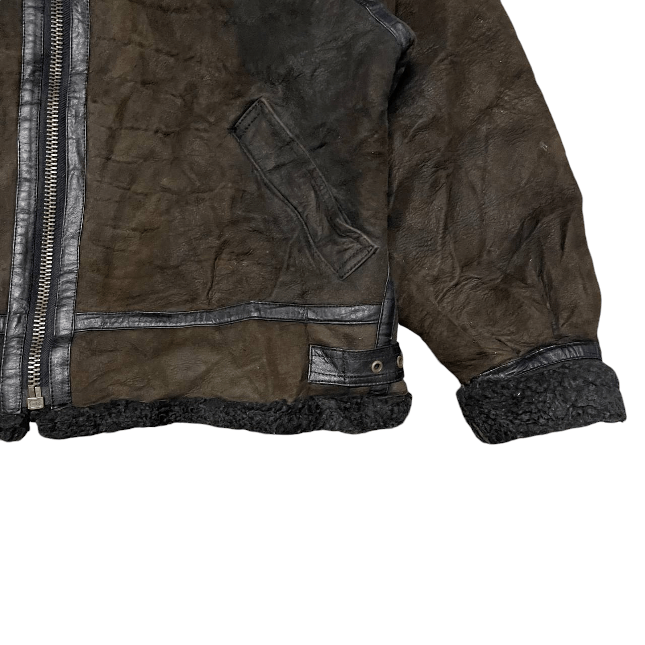Vintage Vintage Darje B3 Sheepskin Coat Leather Jacket Shearling Size US M / EU 48-50 / 2 - 4 Thumbnail
