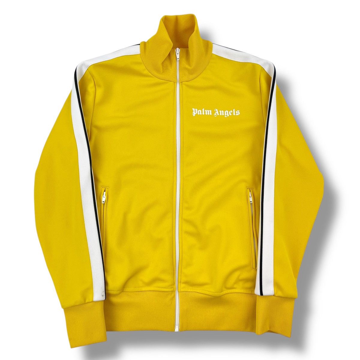 Palm Angels Palm Angels Yellow Track Jacket Size US S / EU 44-46 / 1 - 2 Thumbnail