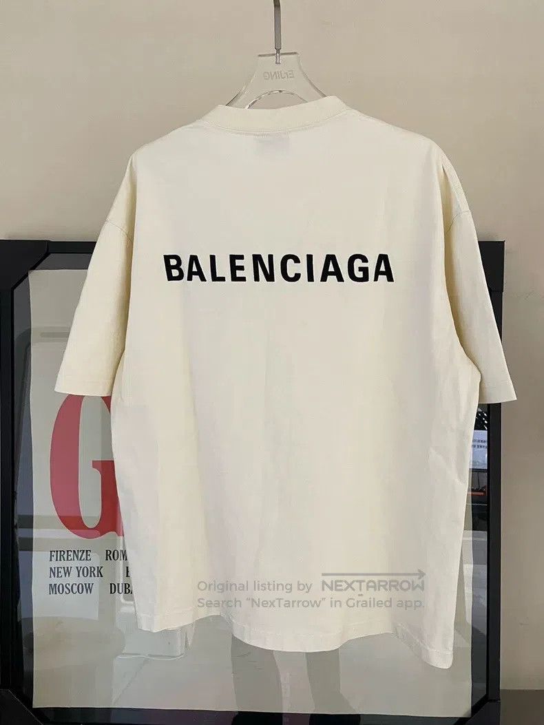 Balenciaga Balenciaga Letter Logo Printed Crew Neck Short Sleeve T-Sh Size US XS / EU 42 / 0 - 2 Thumbnail