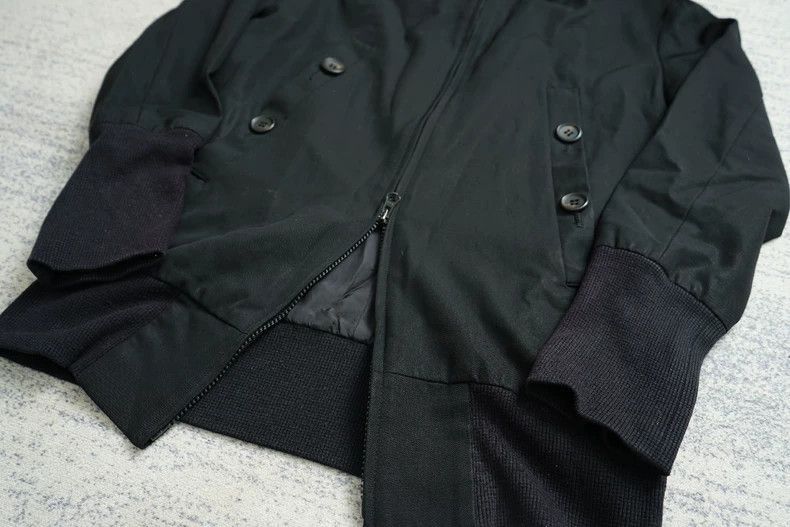 Yohji Yamamoto Yohji Yamamoto Yohji Yamamoto Hooded Wool Jacket Size US M / EU 48-50 / 2 - 5 Thumbnail